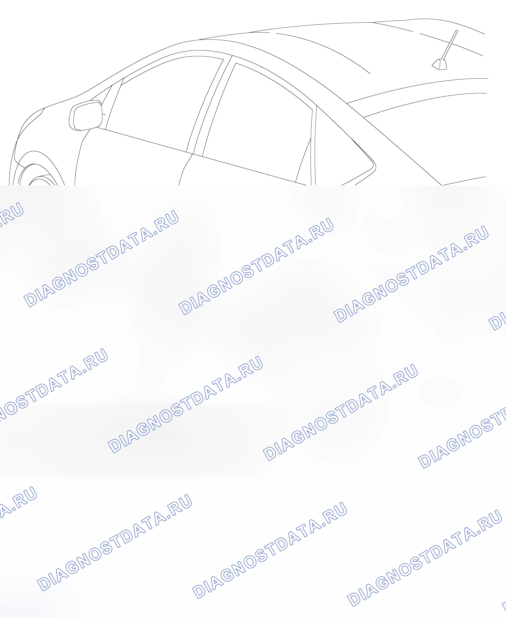 Рис. 122: КОМПОНЕНТЫ. Toyota Prius II рестайлинг