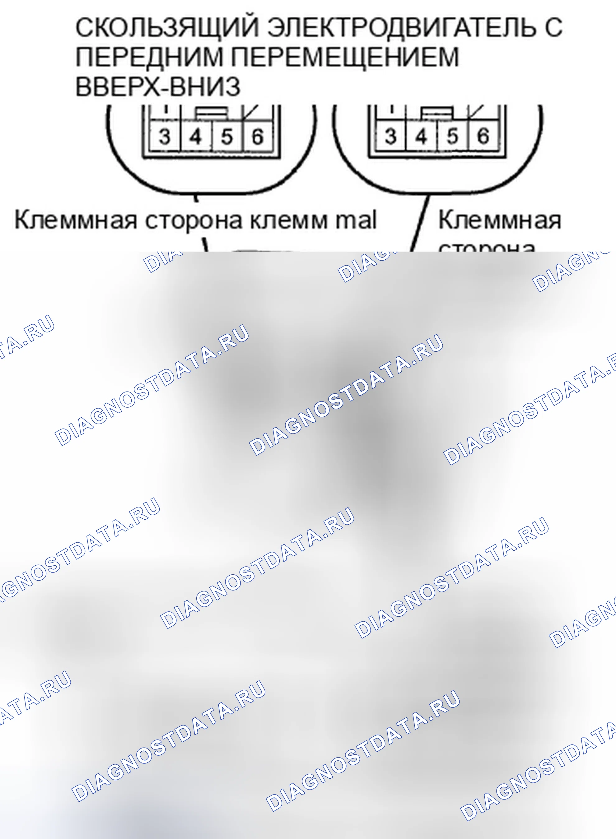 Рис. 16: Испытание двигателя сиденья водителя с электроприводом. Honda Pilot II
