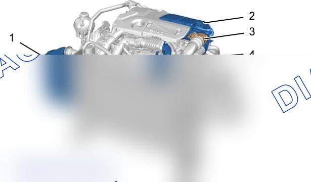 Размещение: элементы системы подачи воздуха — b1hb19ed. Peugeot 308 II