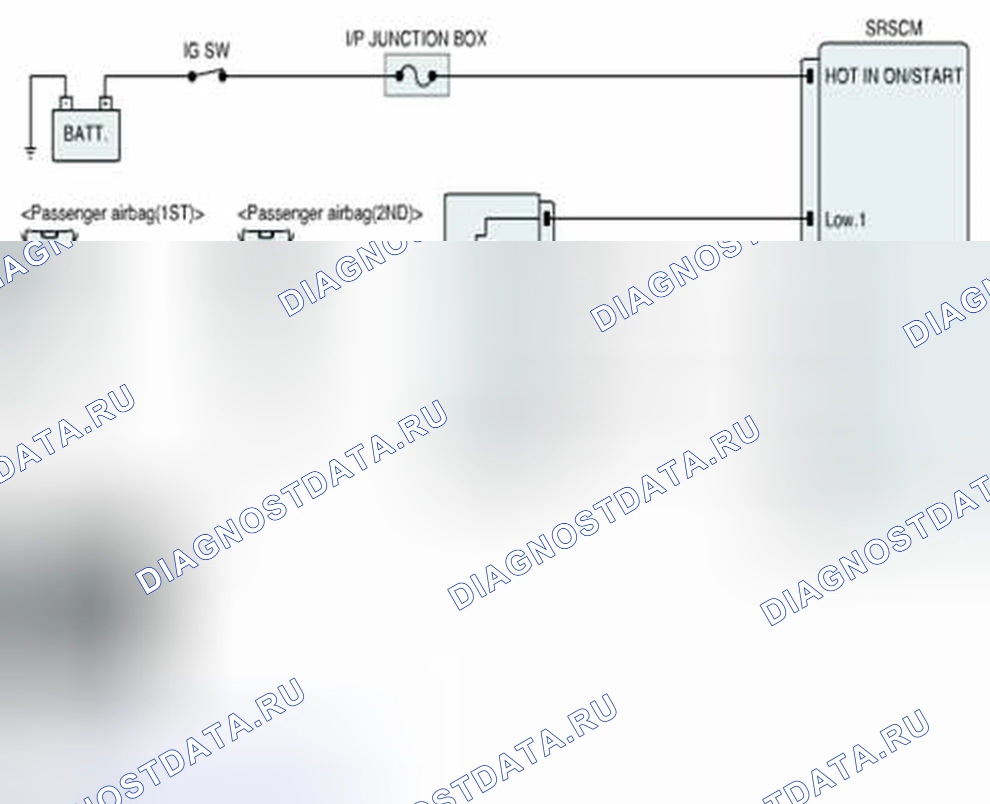 Рис. 153: Схема диагностической цепи. Geely SC7 I