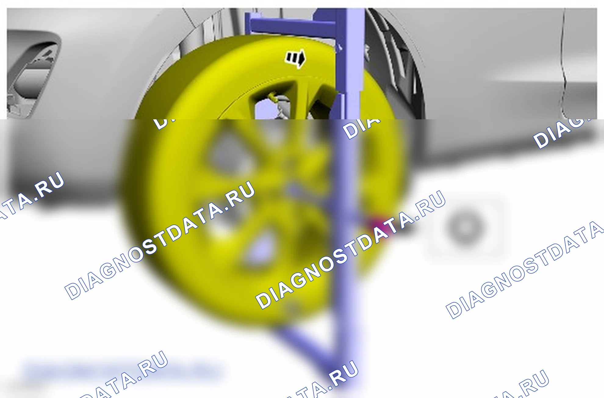 Как снять заклинившее колесо. Ford Transit Connect I
