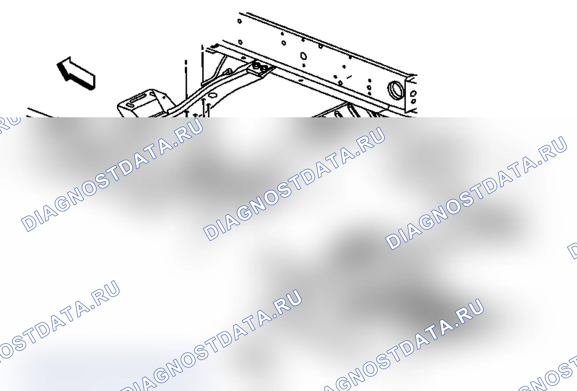 Рис. 4: Замена экрана раздаточной коробки. Chevrolet Silverado 2500 HD 