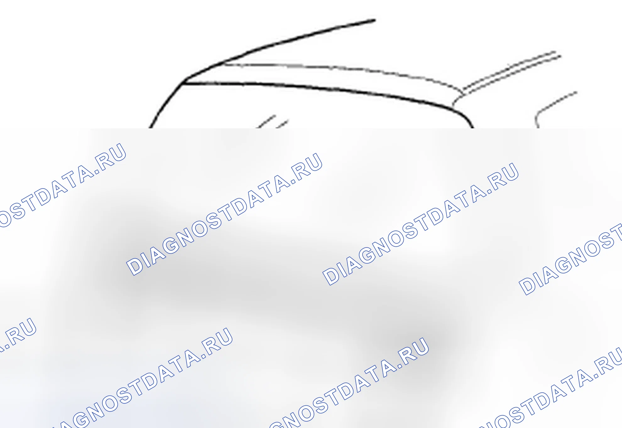 Рис. 24: Замена заднего окна. Honda Fit I