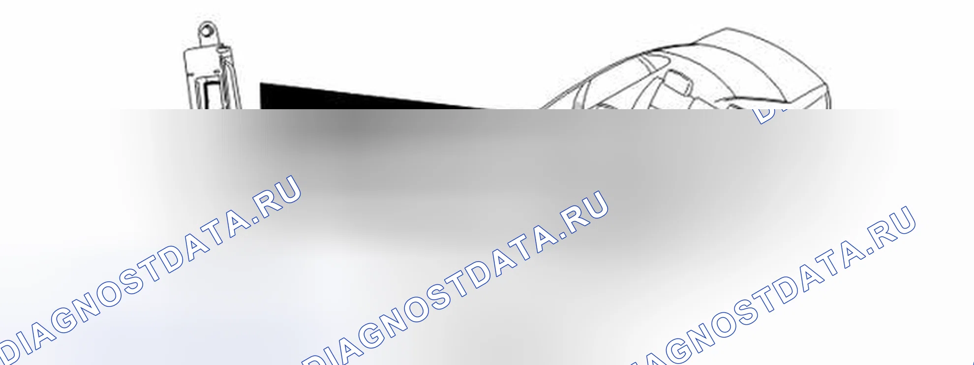 Рис. 96: Натяжители ремней безопасности. Volvo S40 I рестайлинг