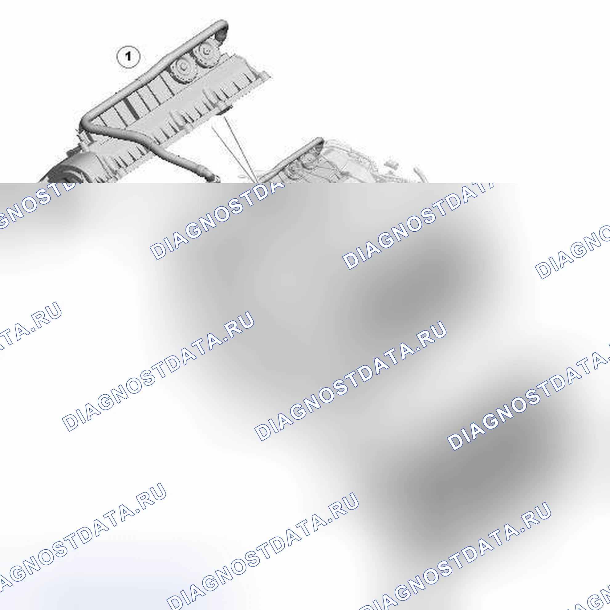 Рис. 61: РАСПОЛОЖЕНИЕ КОМПОНЕНТОВ. Land Rover Range Rover III рестайлинг 2
