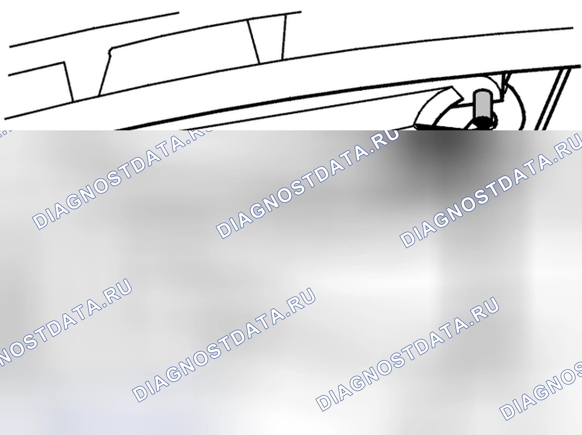 Рис. 148: Слив охлаждающей жидкости двигателя. Volvo S40 I рестайлинг