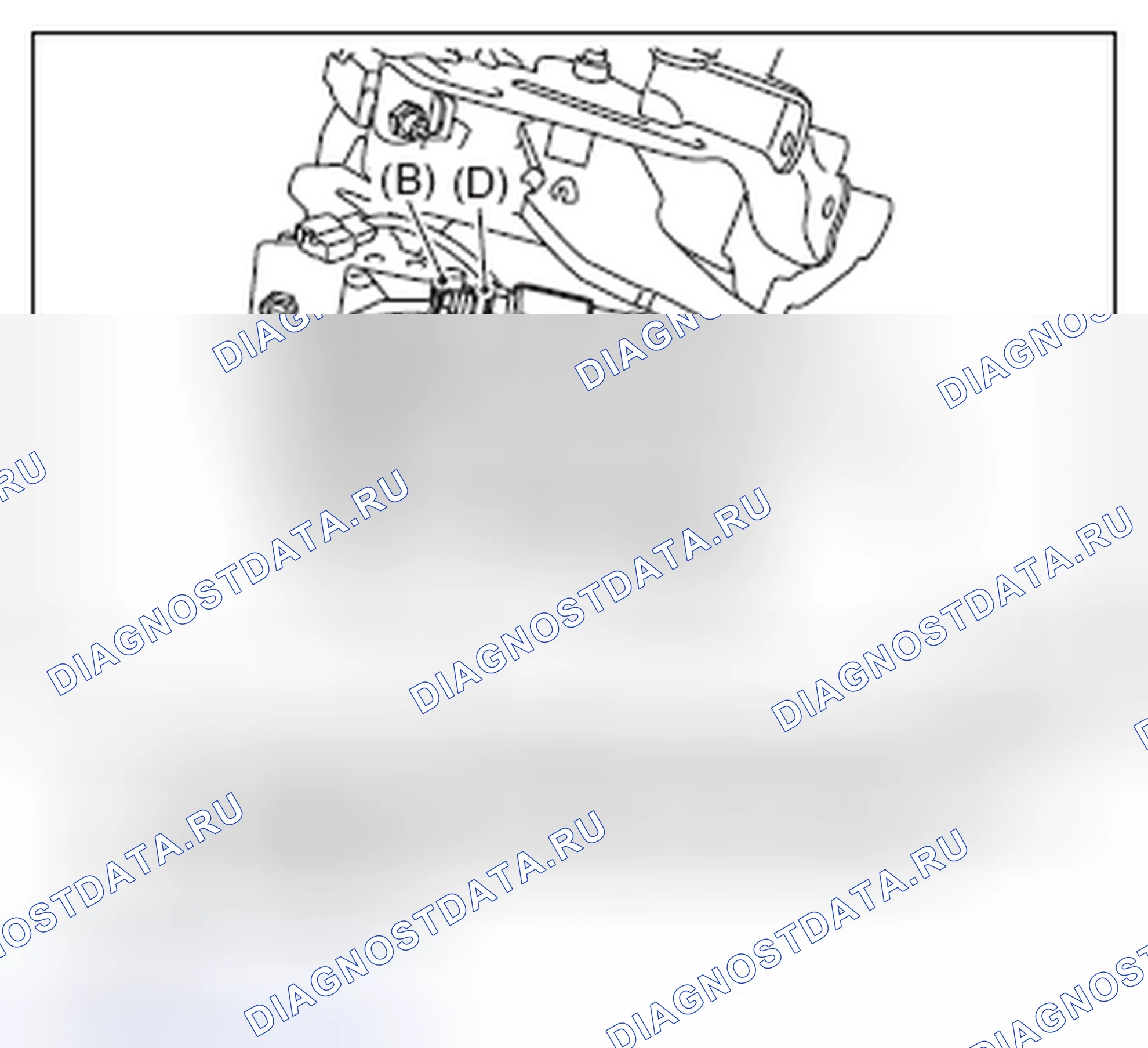 Рис. 78: РЕГУЛИРОВКА сцепления. Subaru Legacy BM/BR рестайлинг
