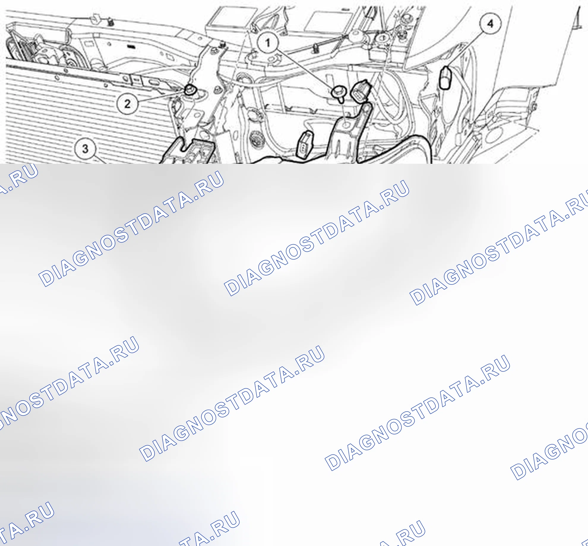 Рис. 25: СНЯТИЕ / УСТАНОВКА ФАРЫ В СБОРЕ. Mazda Tribute II