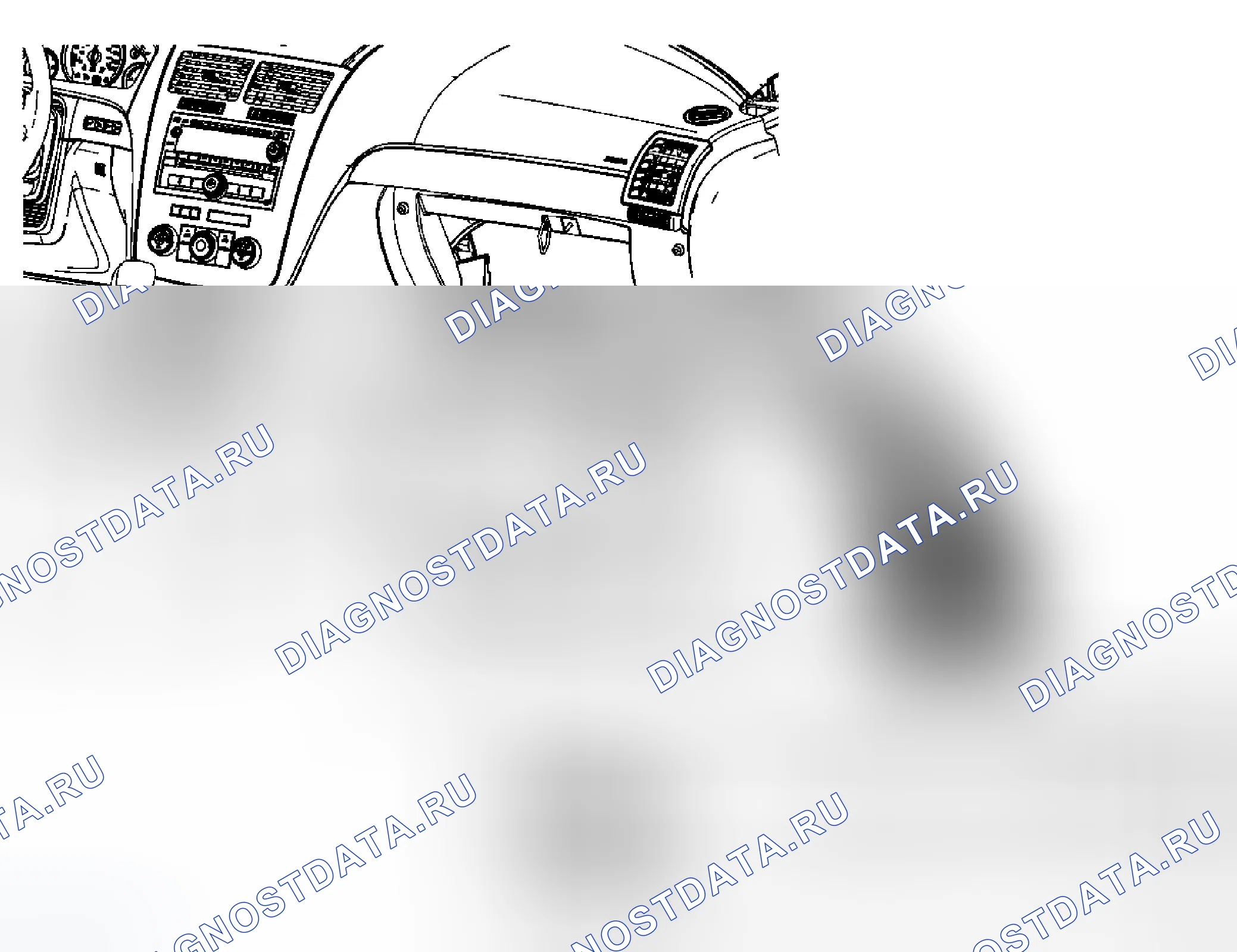 Рис. 151: Замена отсека приборной панели (OUTLOOK). Chevrolet Traverse I