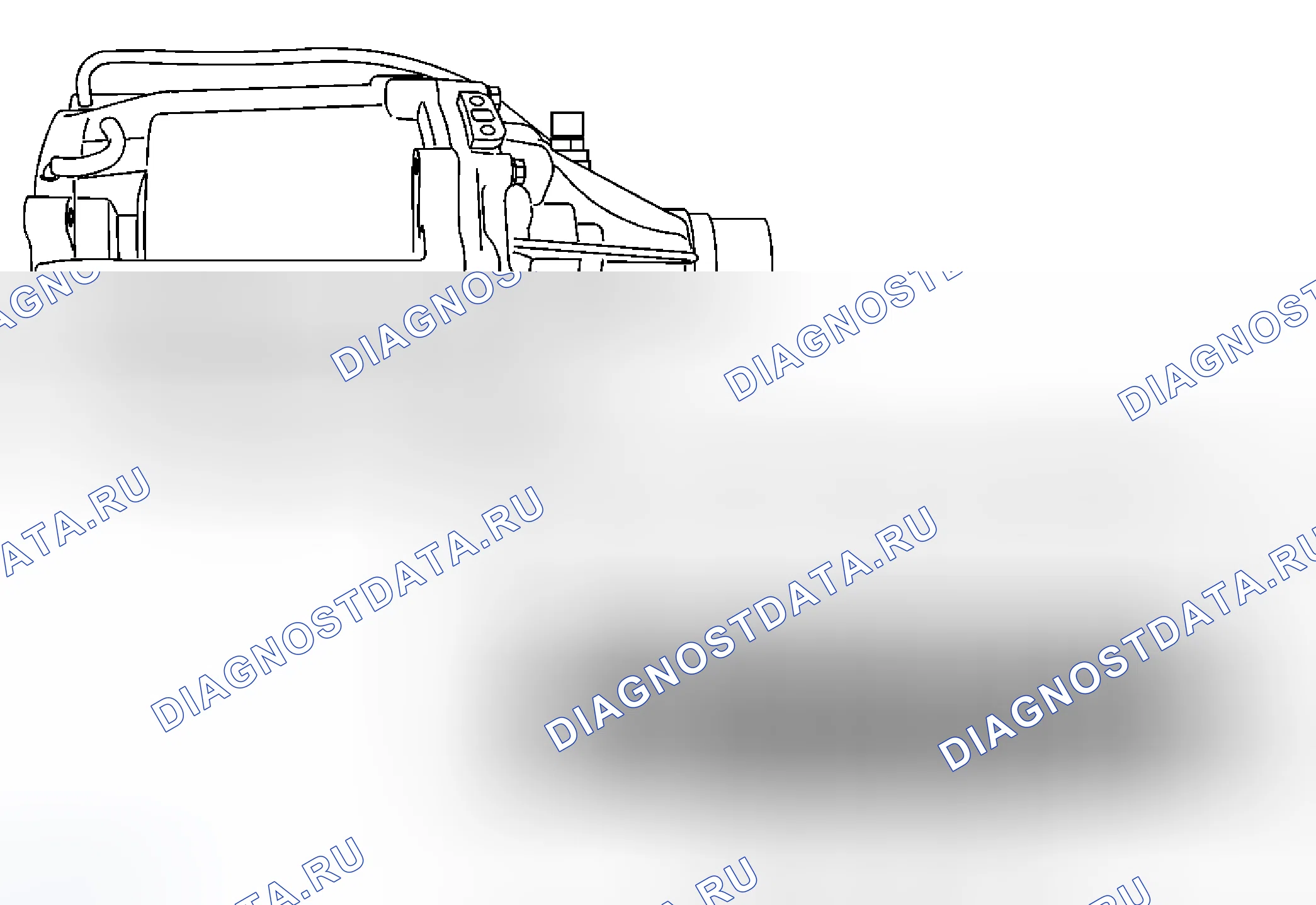 Рис. 53: Идентификация раздаточной коробки (Isuzu T150). Pontiac G6 I