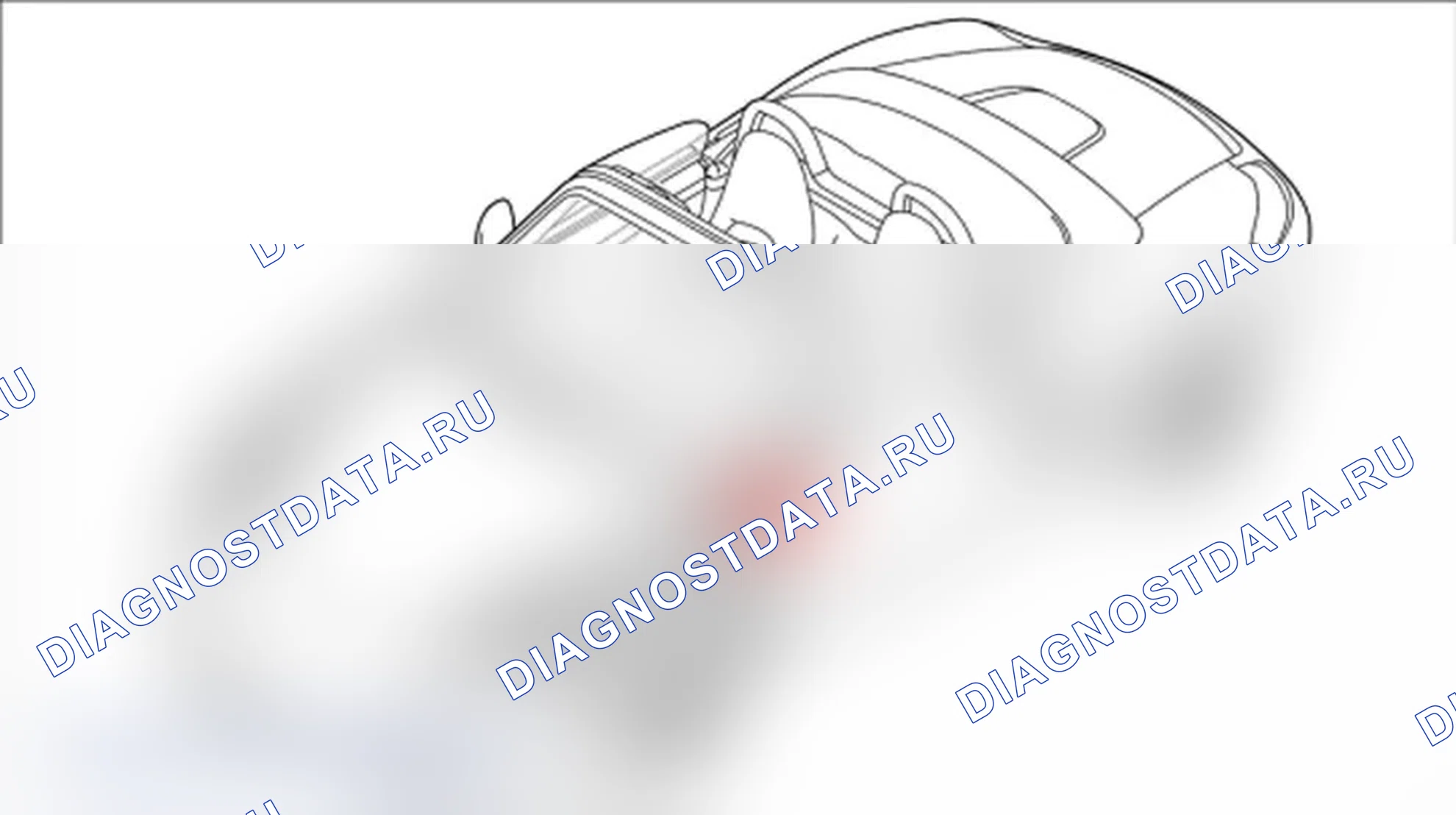 Рис. 966: Освобождение крыла от А-образной стойки. Porsche Boxster S 987