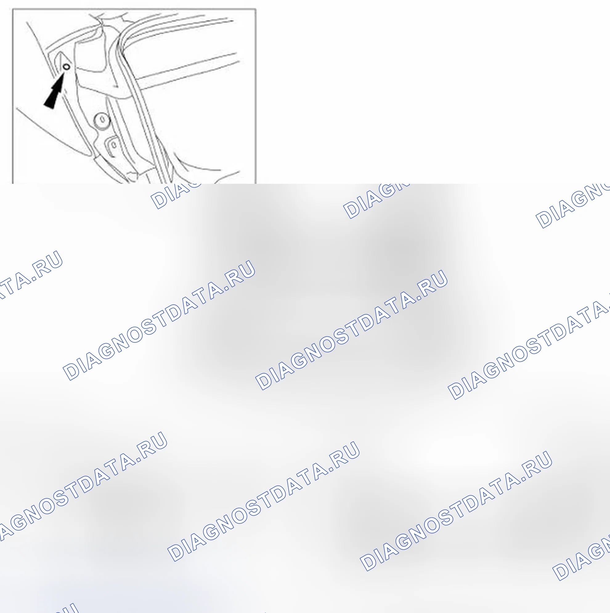 Рис. 46: Размеры заднего проема. Ford Focus II