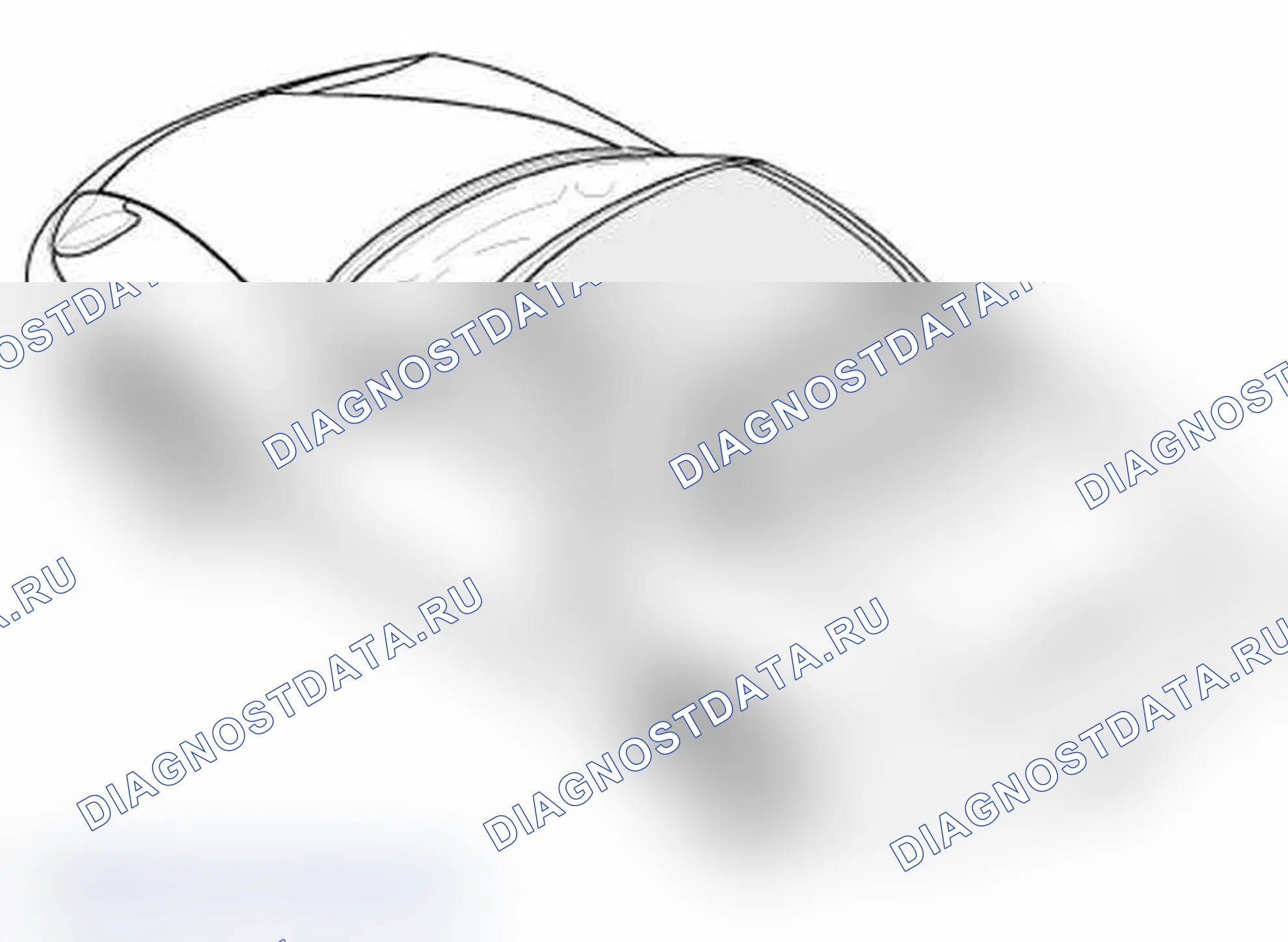 Рис. 1: Проверка функции обогрева заднего стекла. Porsche Boxster S 986 рестайлинг