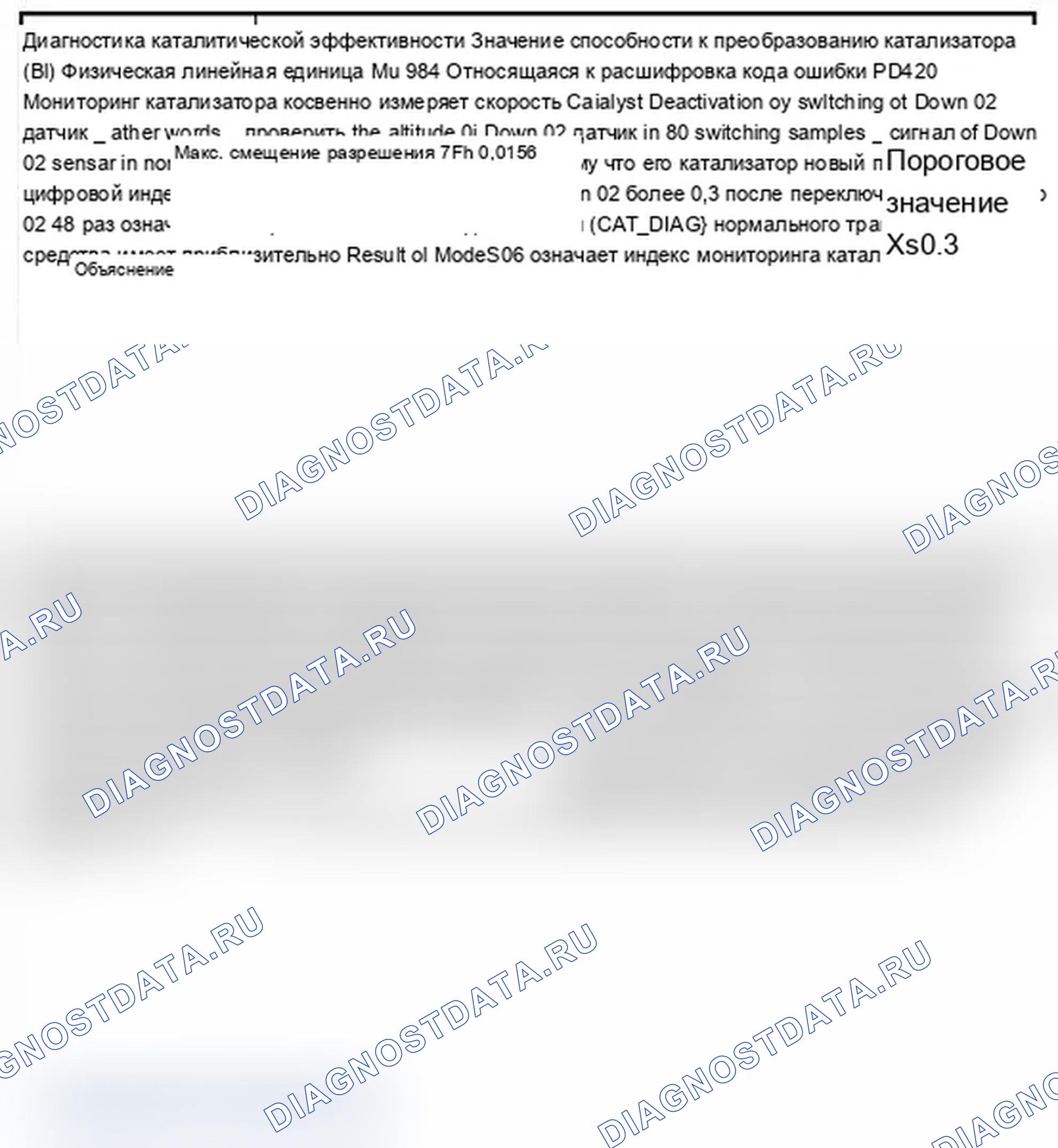 Рис. 31: РЕЖИМ $06 ДАННЫЕ ДЛЯ SIEMENS 654 - V6. Hyundai Santa Fe II
