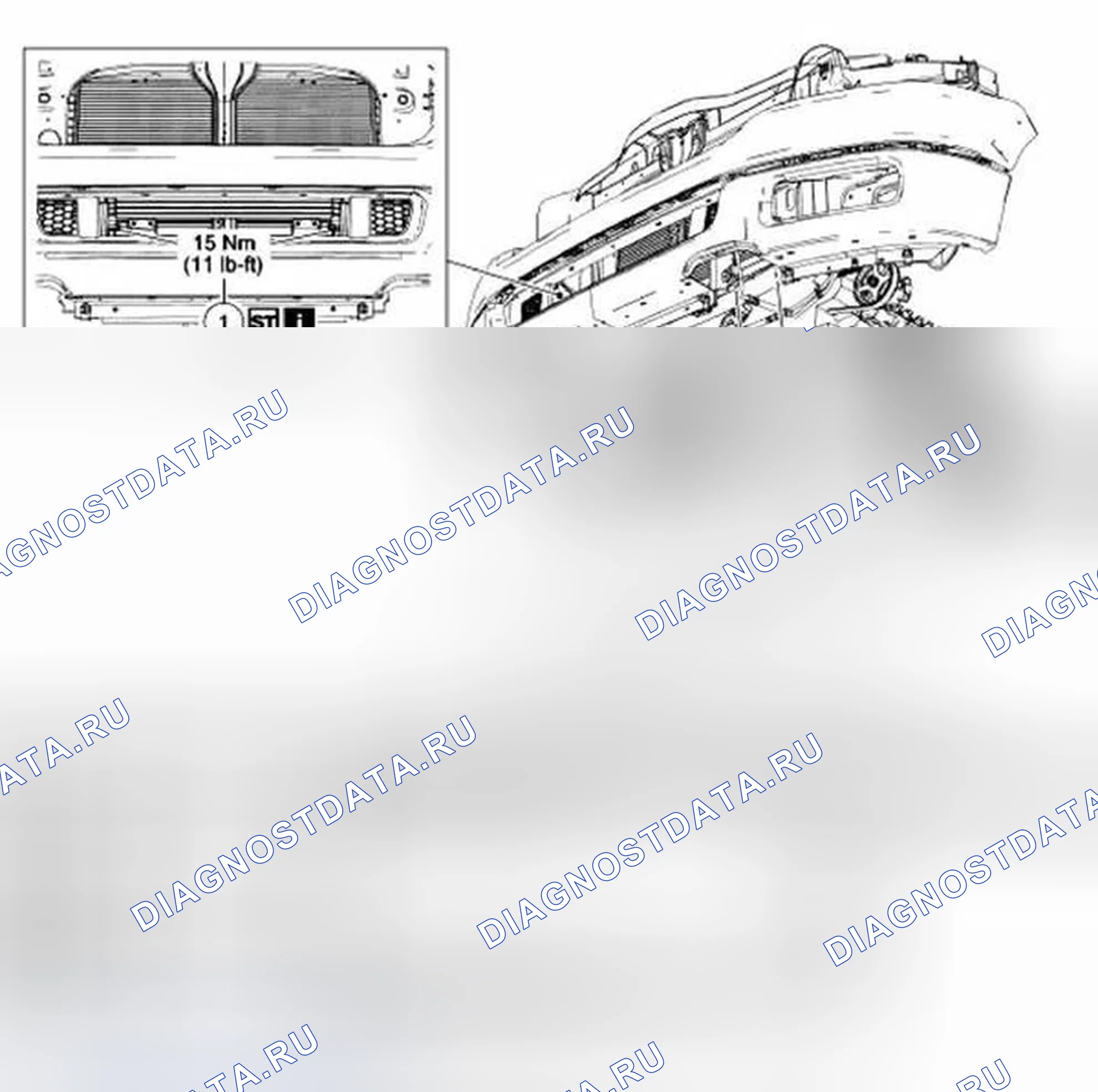 Рис. 414: Демонтаж и монтаж. Ford Pickup F150 
