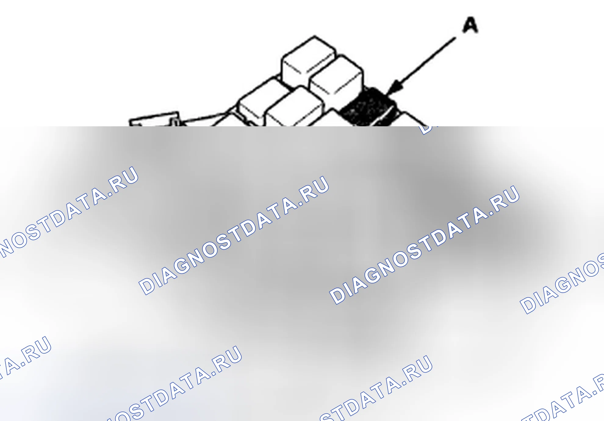 Рис. 86: P0135 расшифровка кода ошибки: неисправность цепи нагревателя датчика A/F (датчик 1). Honda CR-V III