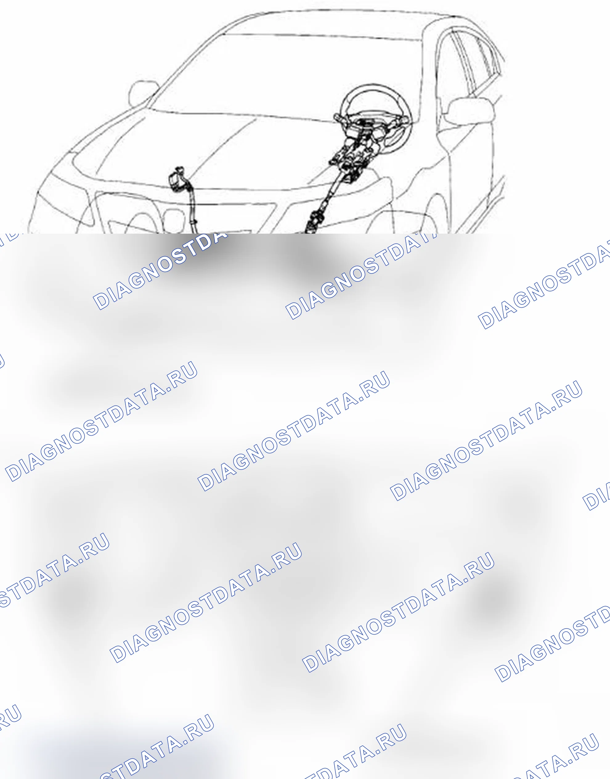 Рис. 1: Указатель расположения компонентов. Acura TL IV рестайлинг