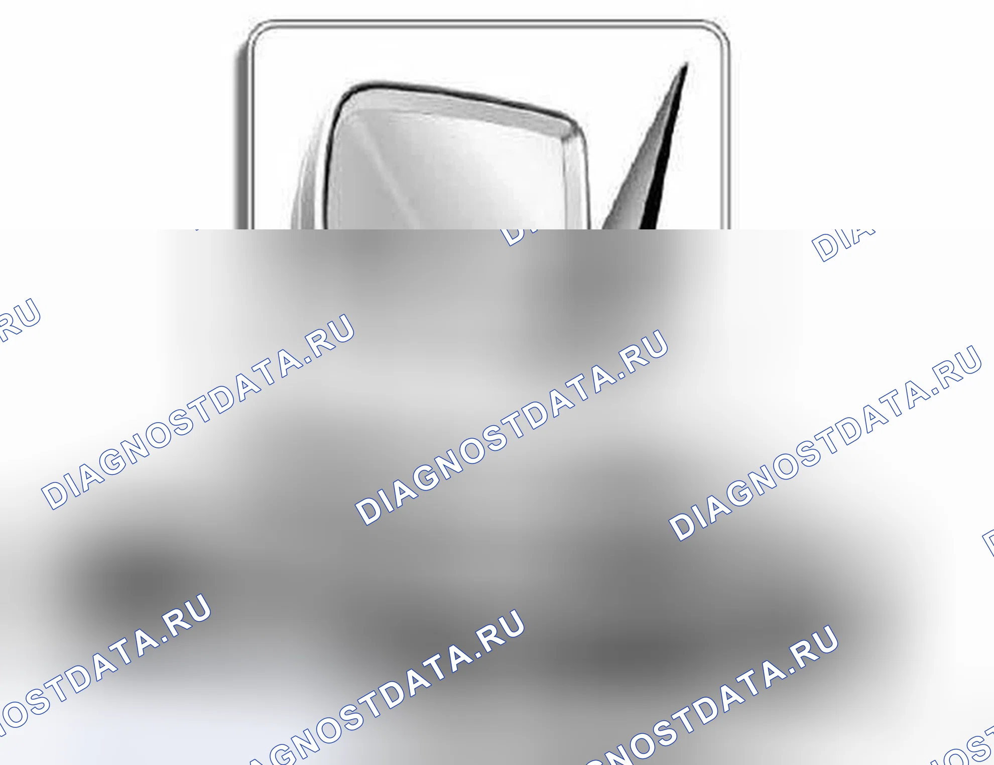 Рис. 282: Наружные зеркала E60, E61, E63, E64. BMW M6 E63/E64