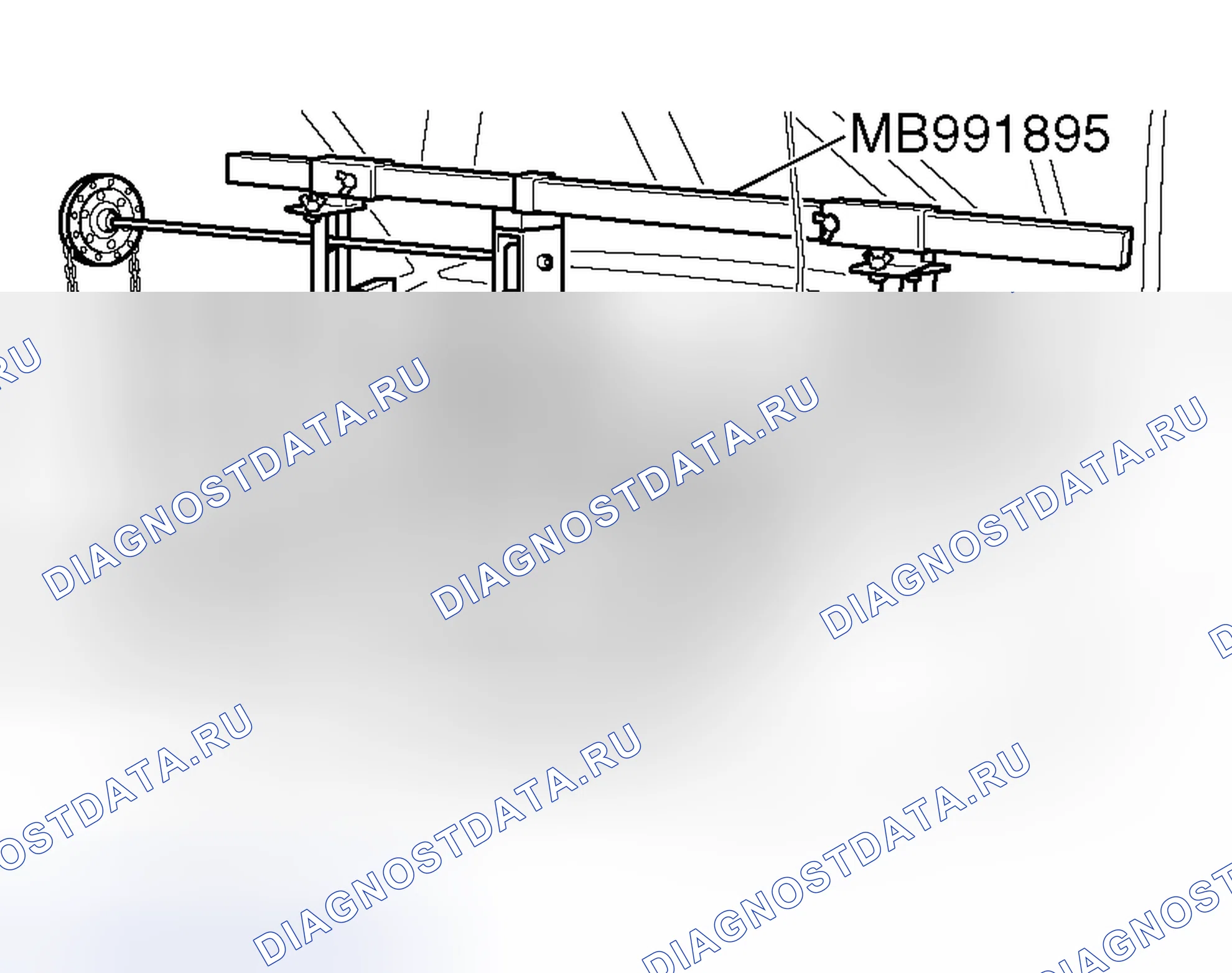 Рис. 29: < < H > > СНЯТИЕ КРОНШТЕЙНА ПЕРЕДНЕГО КРЕПЛЕНИЯ ДВИГАТЕЛЯ. Mitsubishi Galant IX рестайлинг