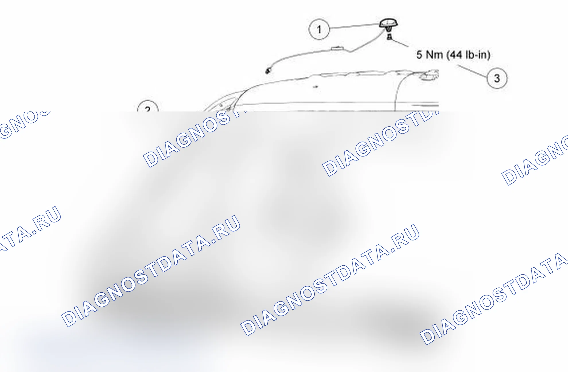 Рис. 13: Антенна - спутниковое радио. Ford Explorer IV