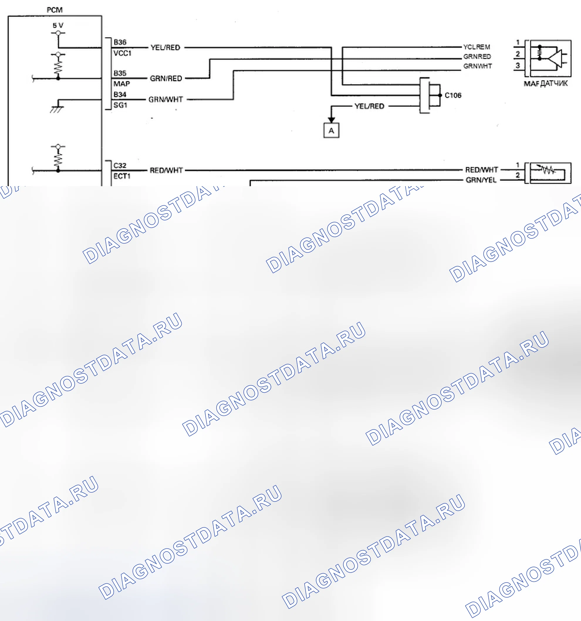 Рис. 21: Принципиальная схема ИКМ. Acura ZDX I