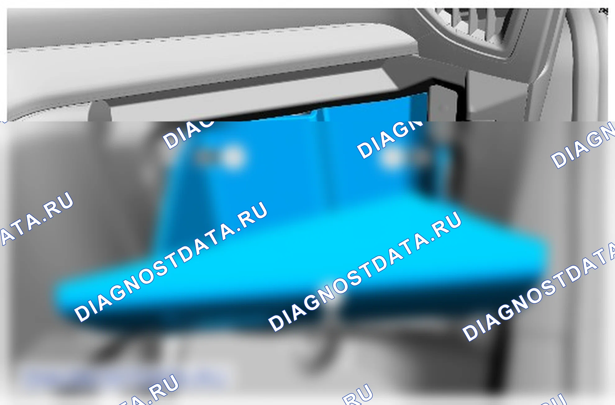 Как снять и установить отделение для перчаток. Ford Transit Connect II
