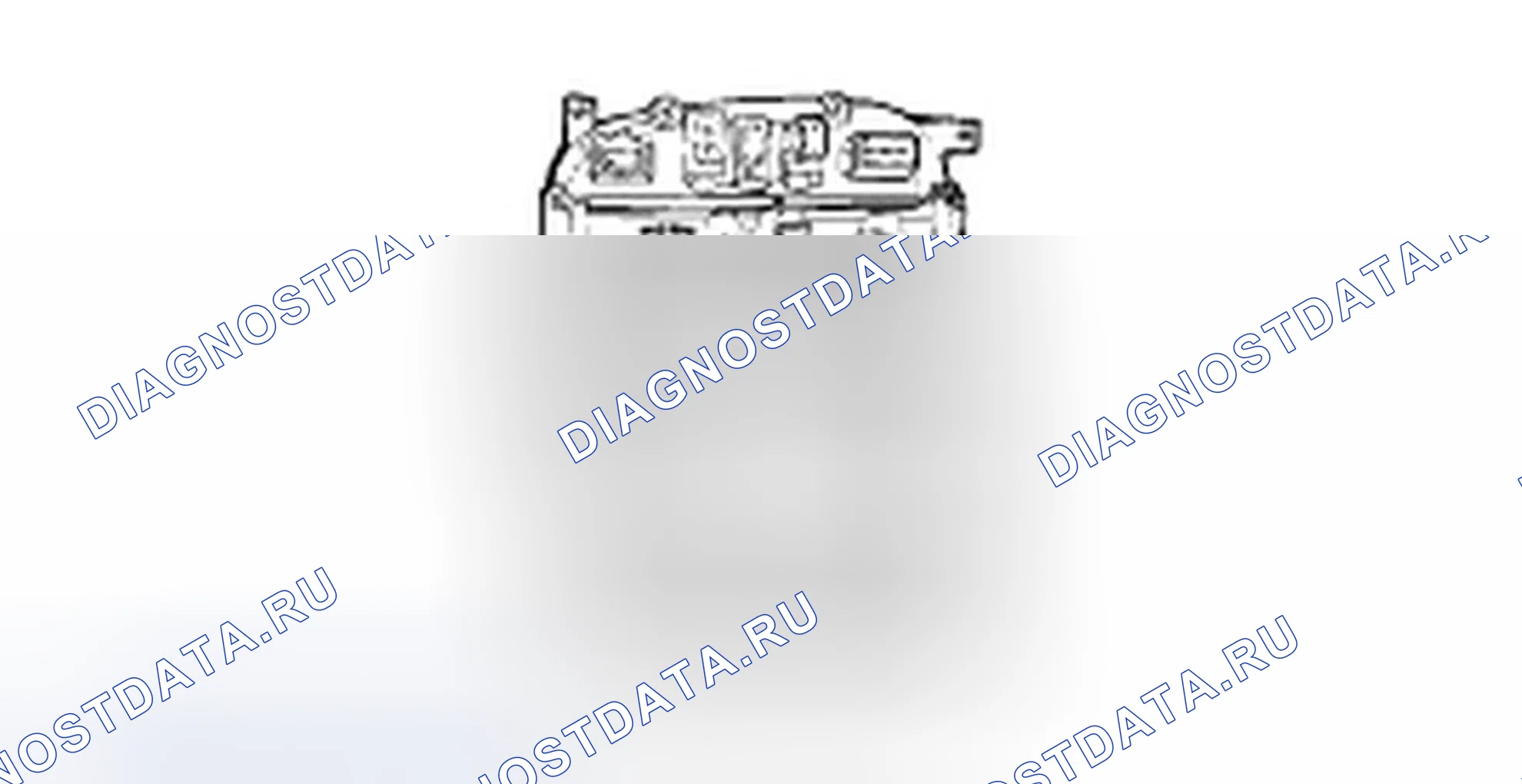 Снятие блока управления нагревателем. Hyundai H-1 A1
