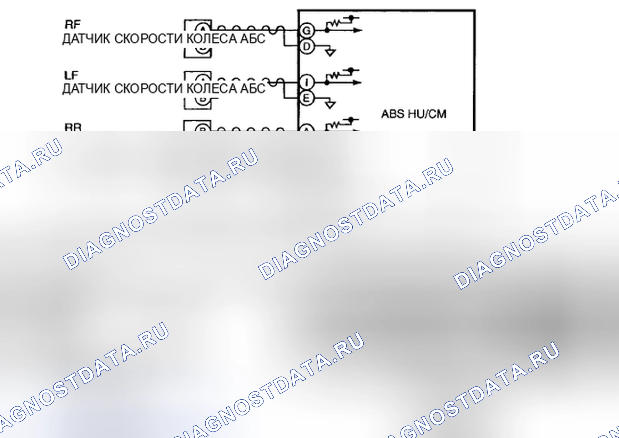 Рис. 37: расшифровка кода ошибки C1148, C1158, C1168, C1178, C1234, Xtagх5, xts AGX6, C1236 [ABS] C1233 C1235. Mazda RX-8 I рестайлинг