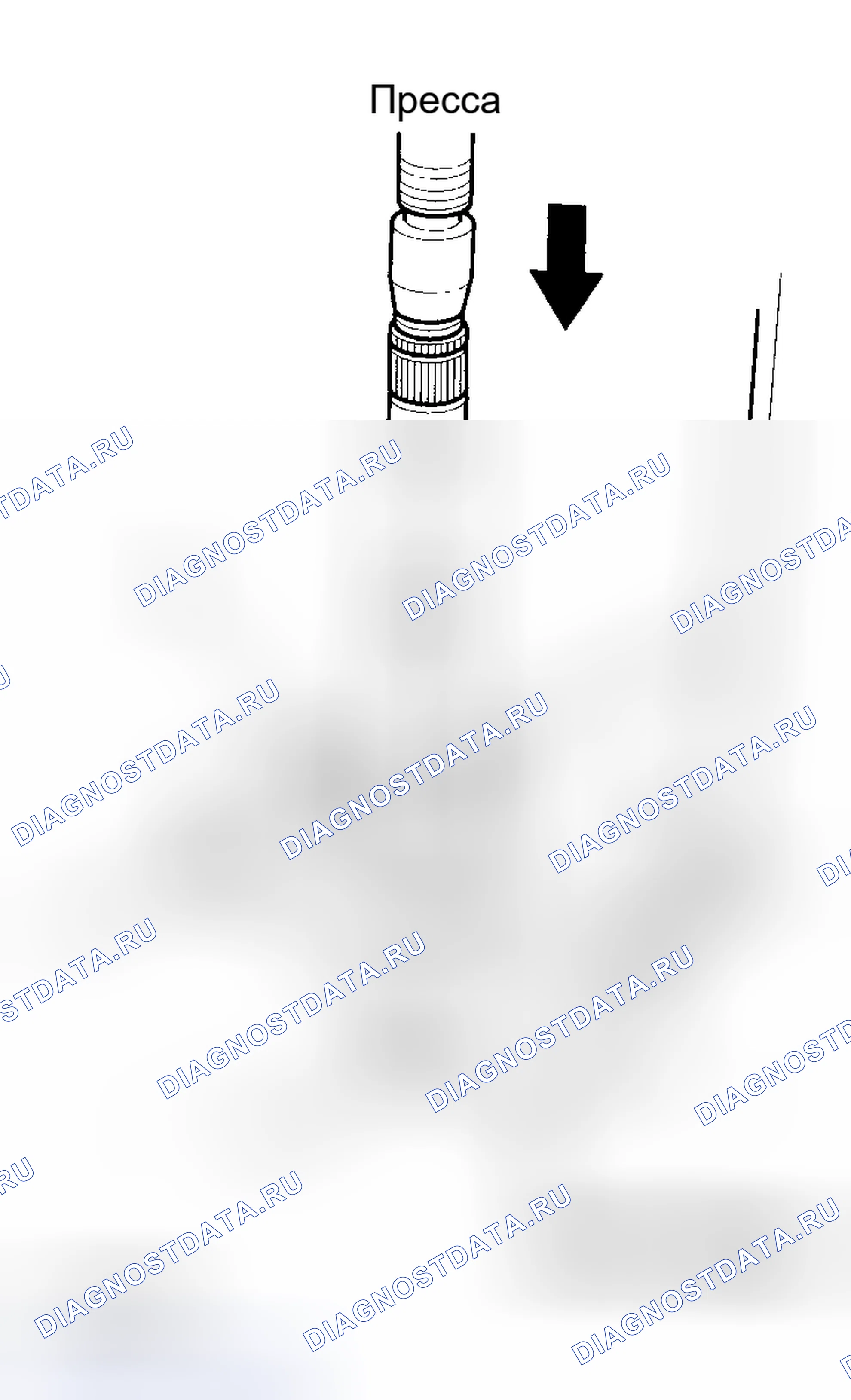 Рис. 151: Безнапорный тип. Honda Accord VII