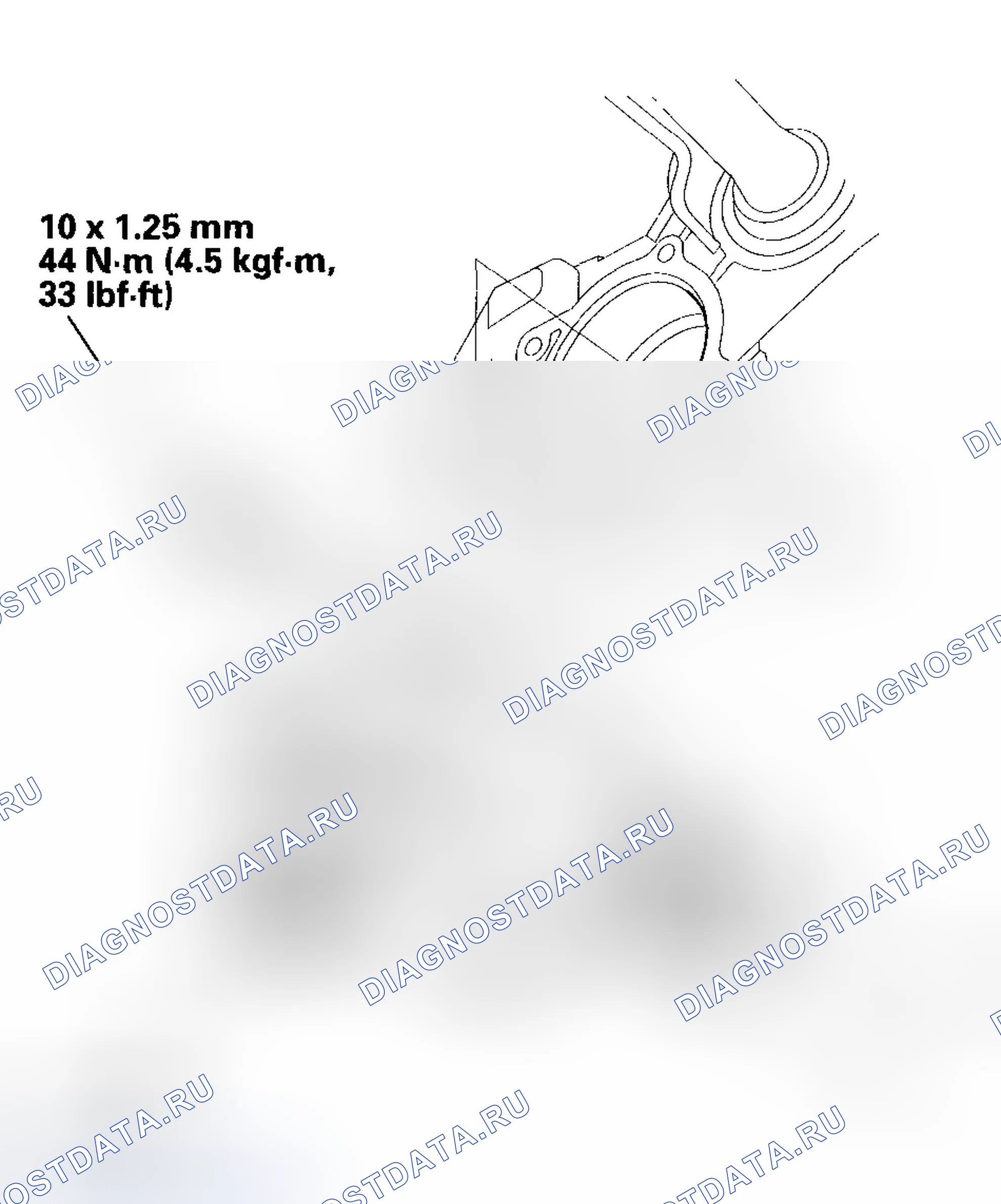 Рис. 151: Монтаж узла переноса. Honda Element YH2