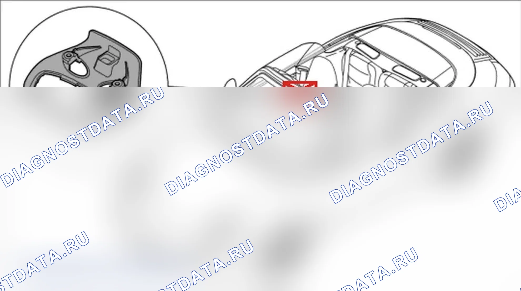 Рис. 87: Снятие переднего замка. Porsche 911 GT3 997