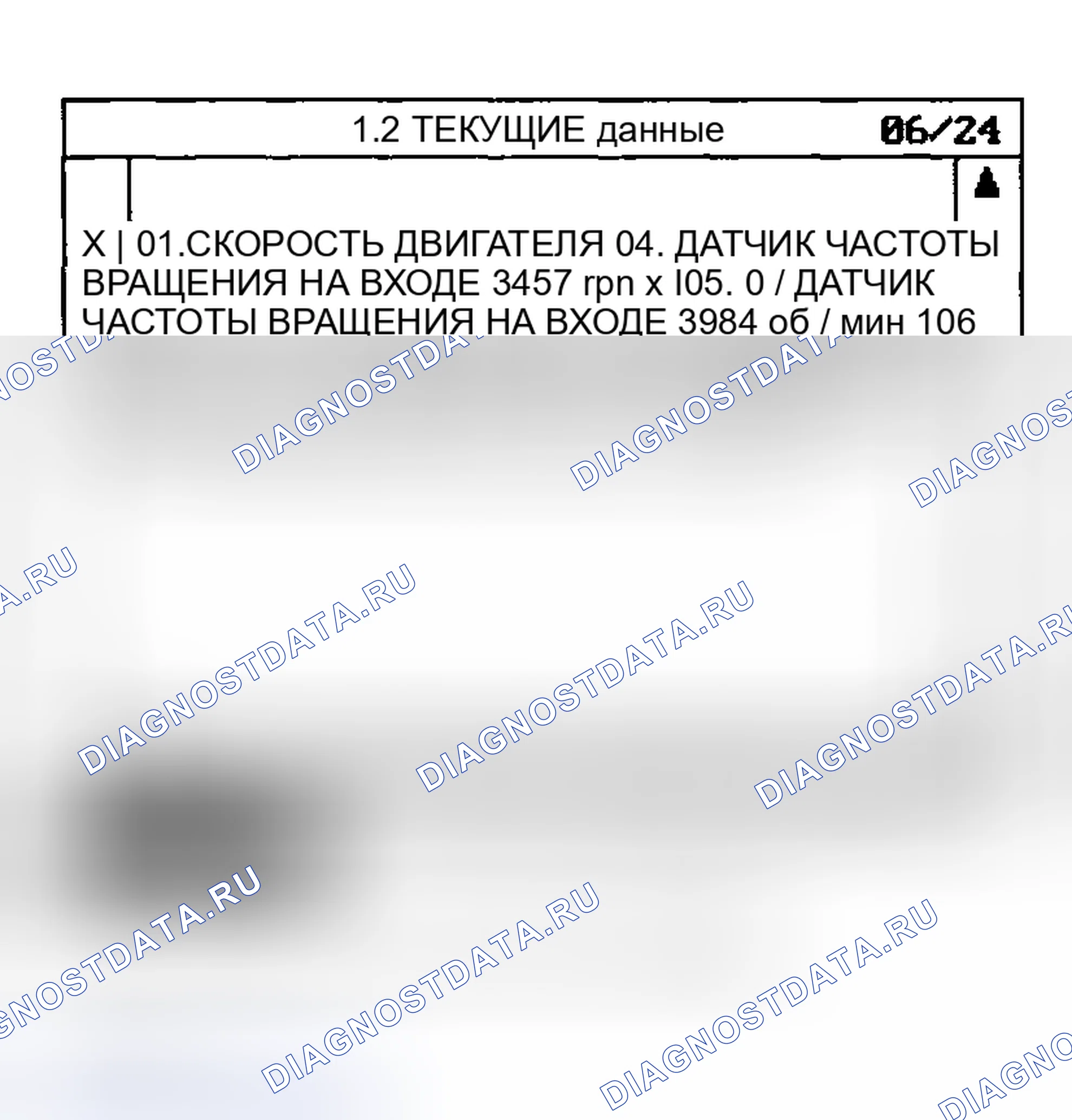 Рис. 287: МОНИТОРИНГ ДАННЫХ SCANTOOL. Haval Chitu I