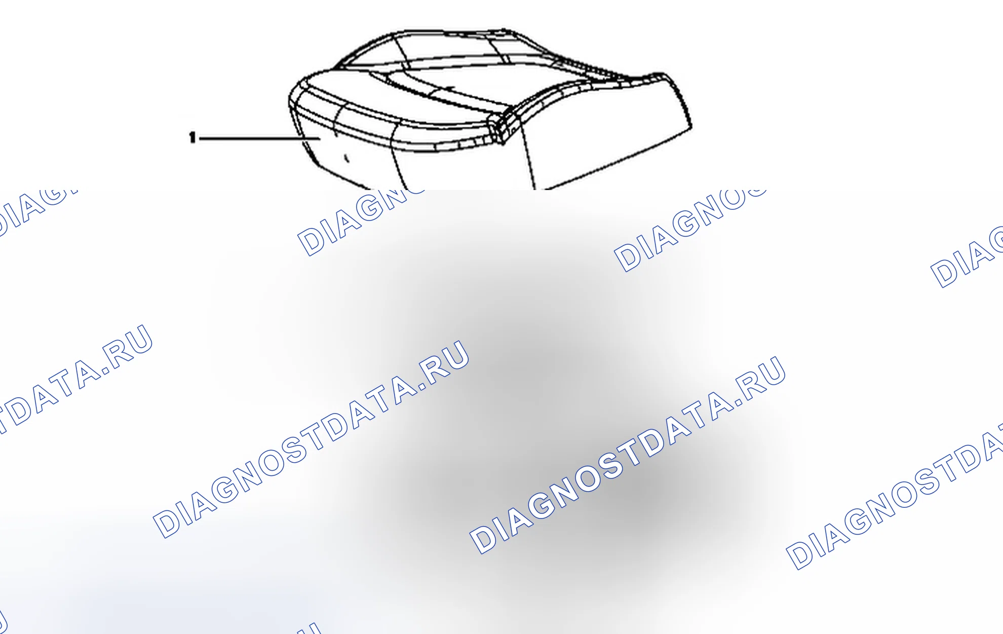 Рис. 26: Замена обогревателя подушки сиденья водителя или пассажира. Chevrolet Spark M300