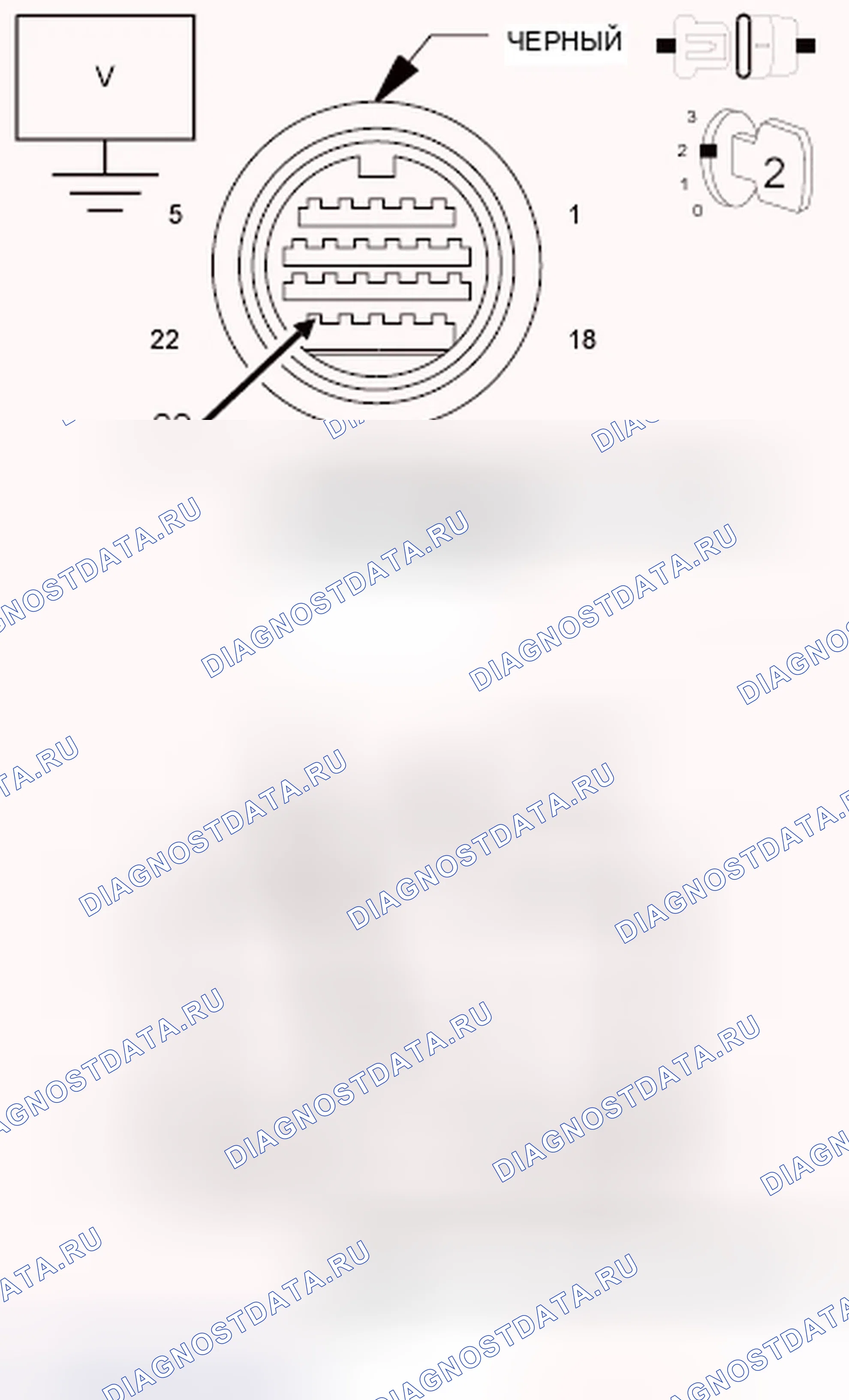 Рис. 596: ДИАГНОСТИЧЕСКИЙ ТЕСТ. Jeep Compass I рестайлинг 2