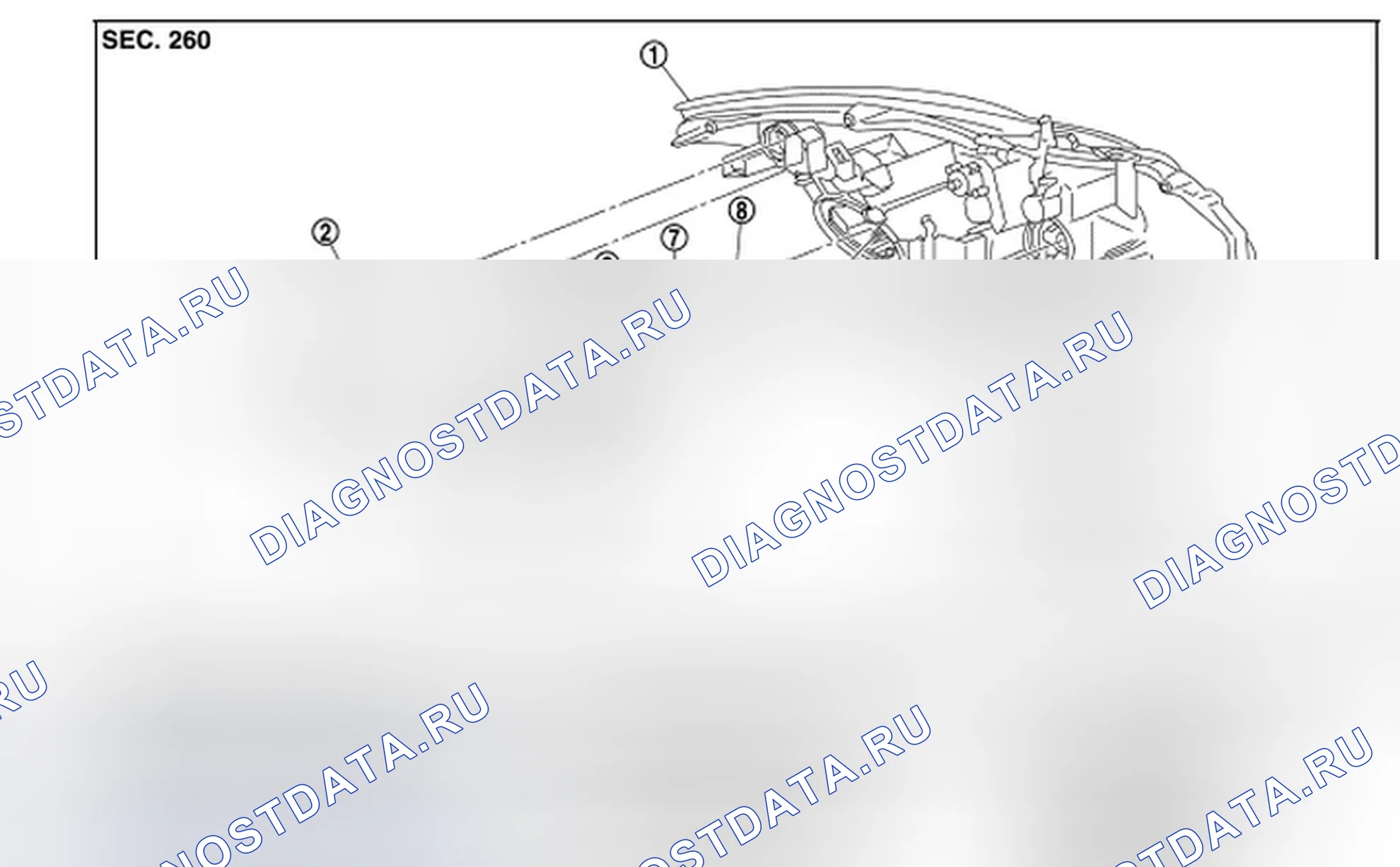 Рис. 14: РАЗБОРКА. Infiniti Q60 I