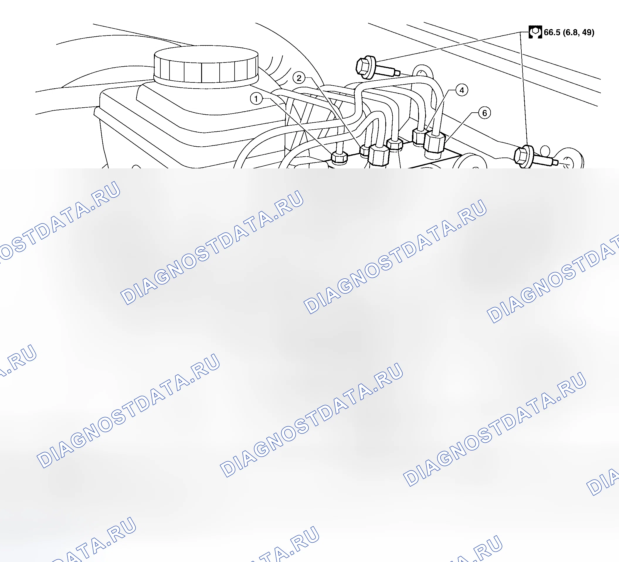 Рис. 26: Демонтаж и монтаж. Honda Jazz AA I