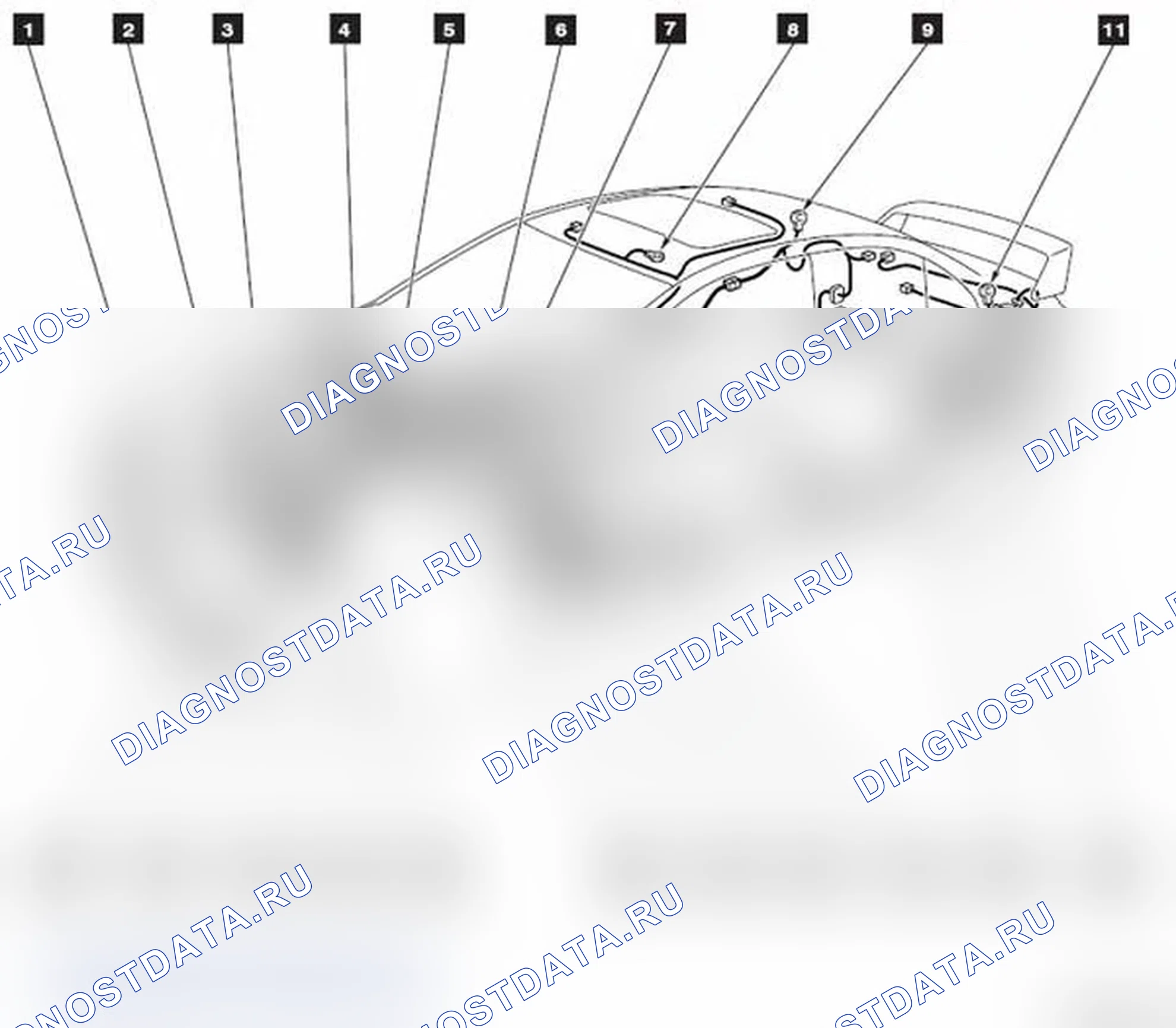 Рис. 19: Заземление. Mitsubishi Lancer Ralliart X рестайлинг