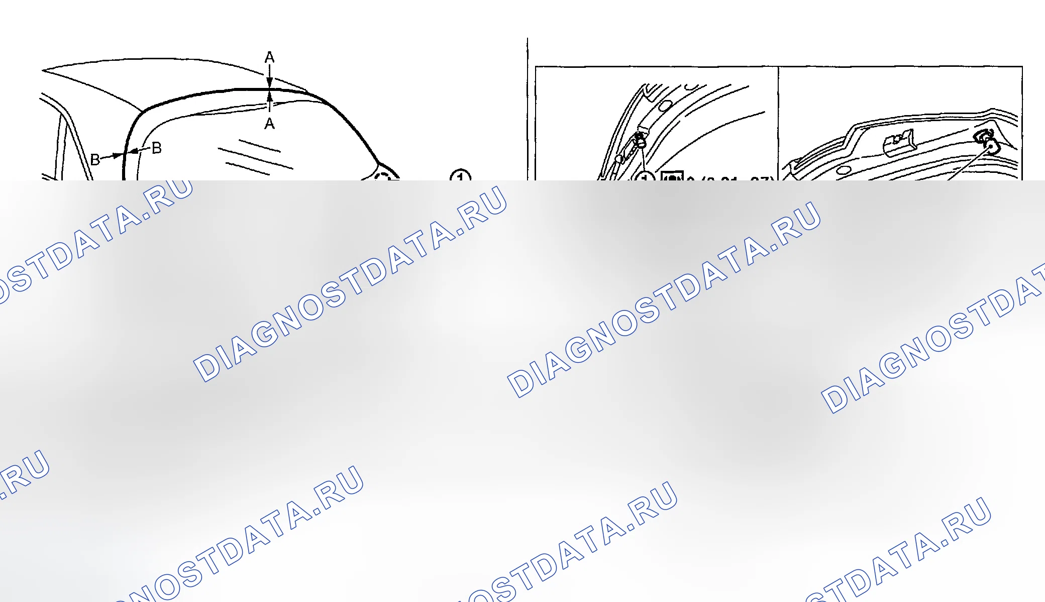 Рис. 20: РЕГУЛИРОВКА ФИТИНГА. Infiniti FX35 I