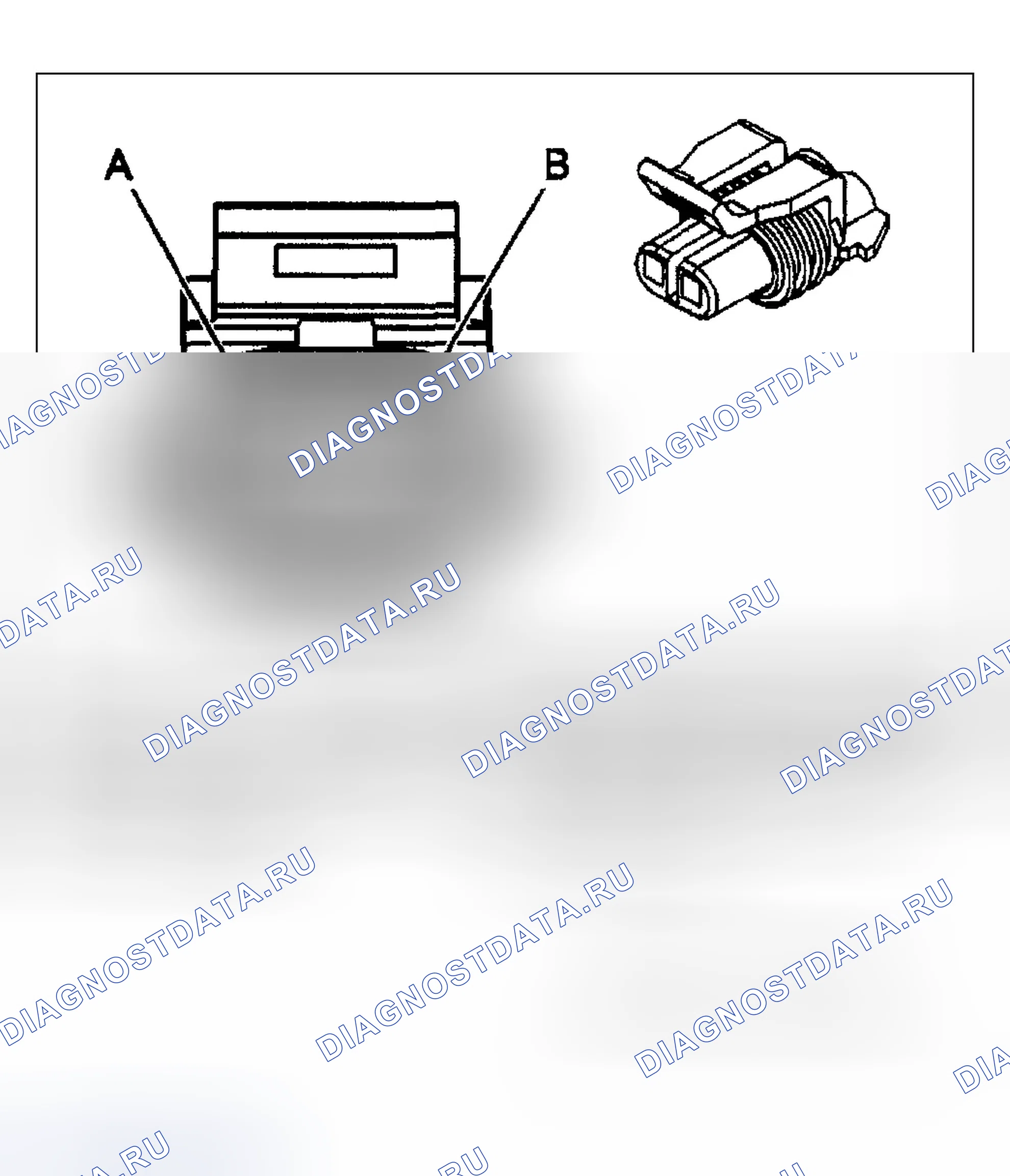 Рис. 52: Перепускной клапан охлаждающей жидкости (тип корпуса VIN 6). Chevrolet TrailBlazer I