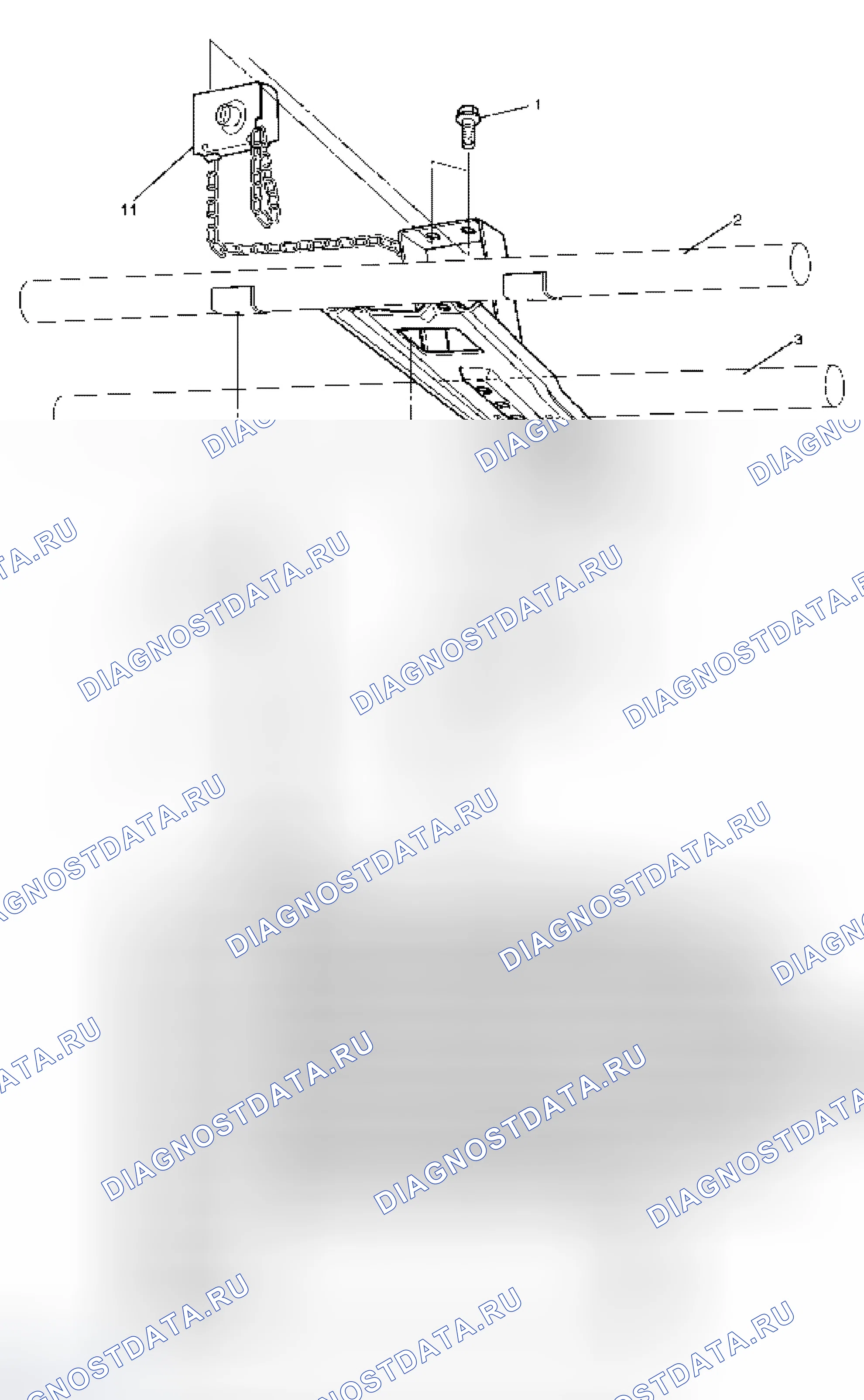 Рис. 91: РАСПОЛОЖЕНИЕ ДЕТАЛЕЙ. Isuzu Axiom I