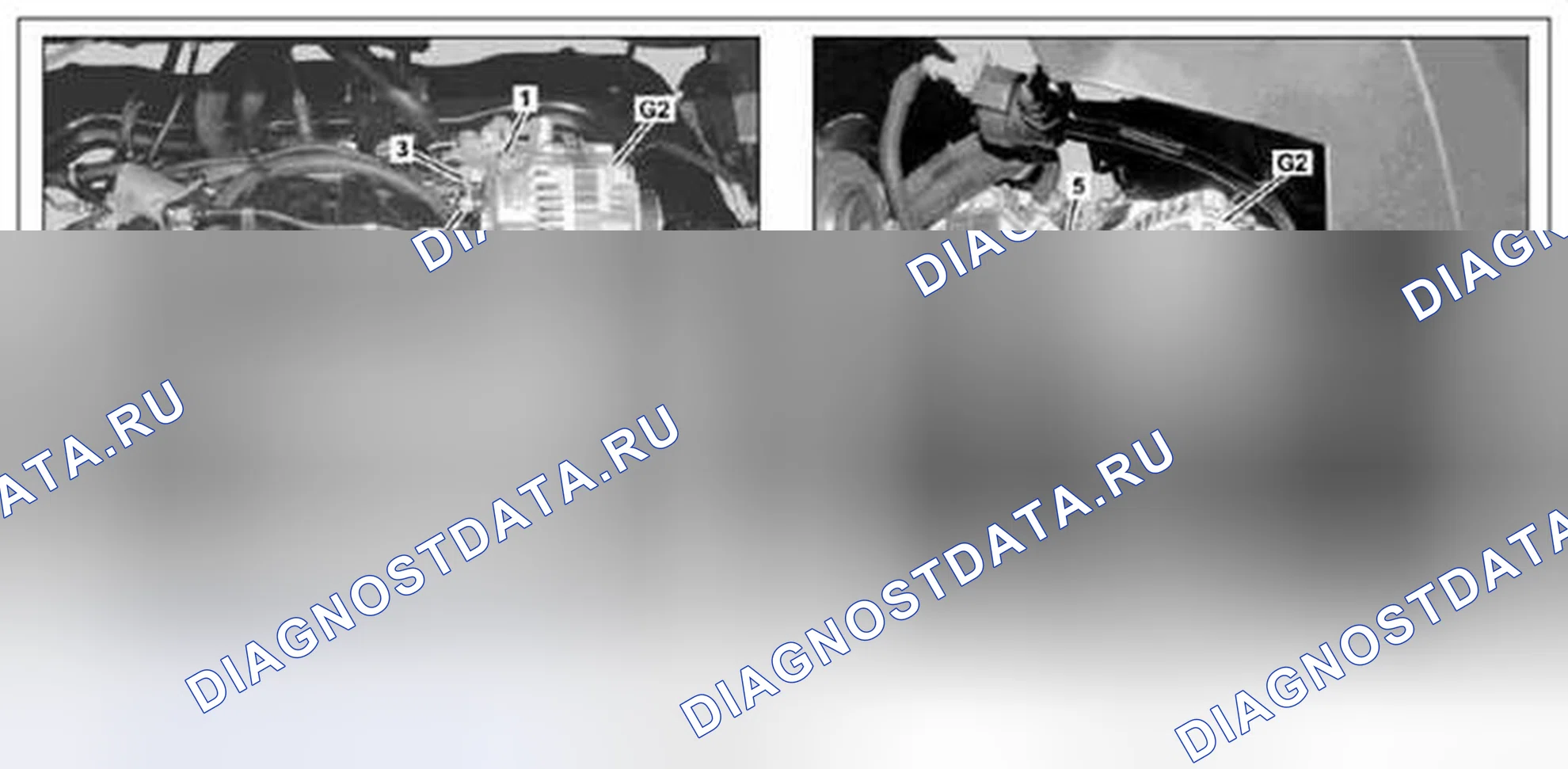 Рис. 20: Демонтаж / монтаж генератора переменного тока - AR15.40-P-5032MCU. Kia Soul I