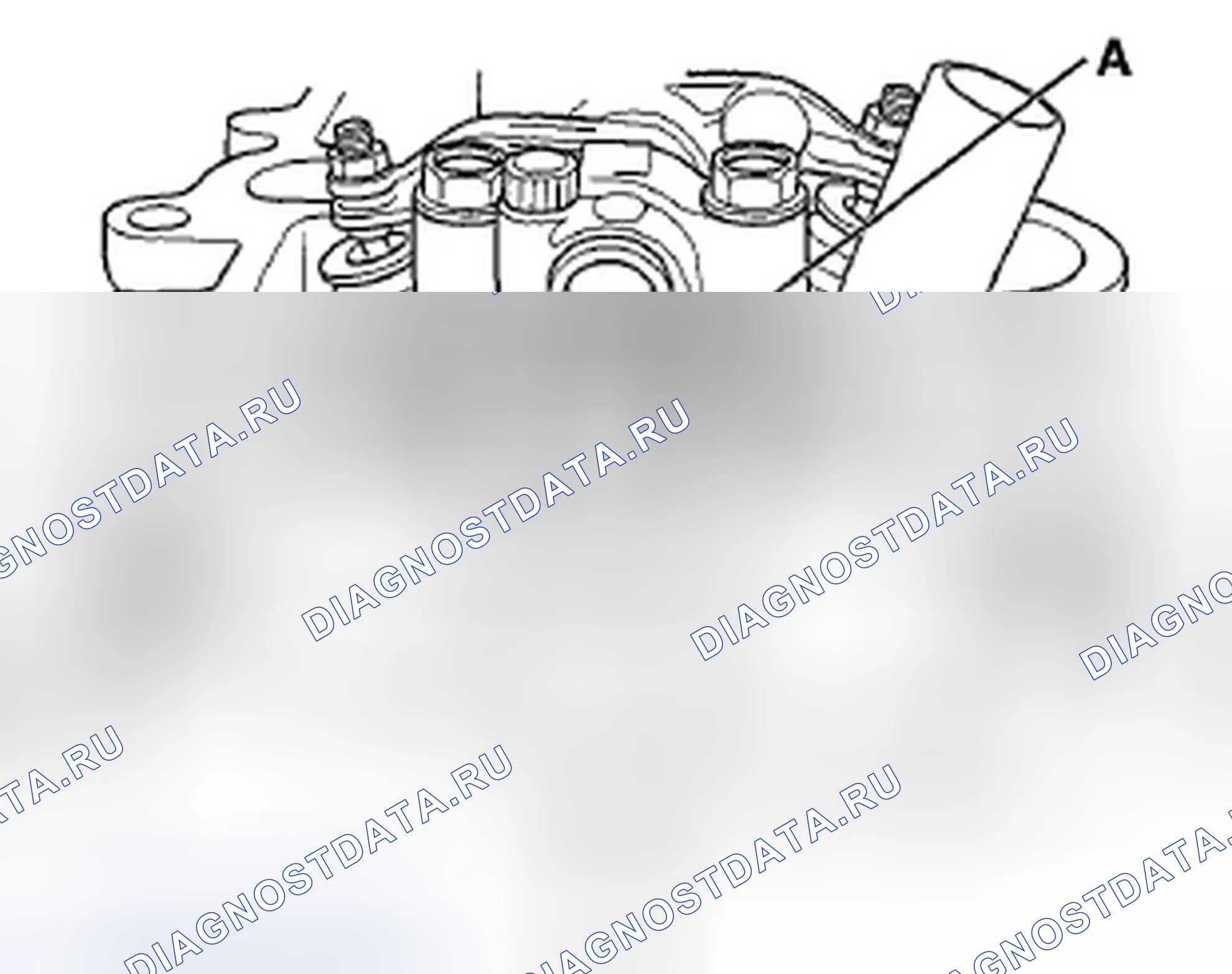 Рис. 2: Регулировка зазора клапана. Honda Insight ZE2