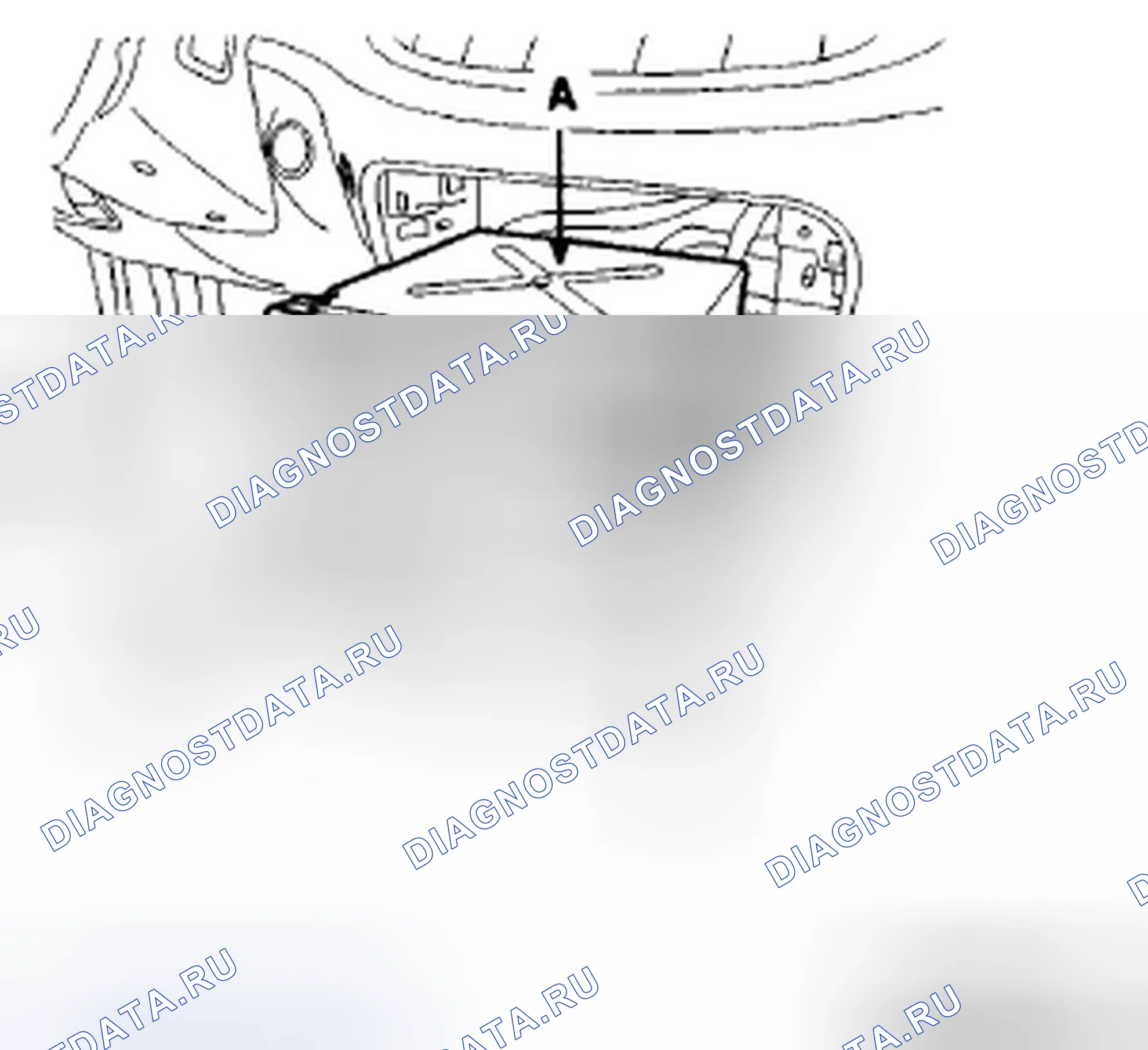 Рис. 29: Замена блока аудиоголовок. Hyundai Genesis I