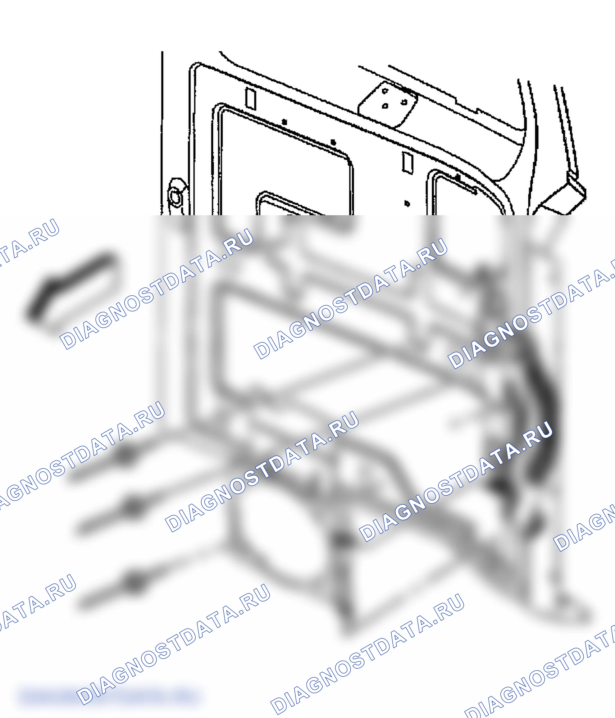 Рис. 24: Порядок демонтажа. GMC Savana Special G3500 