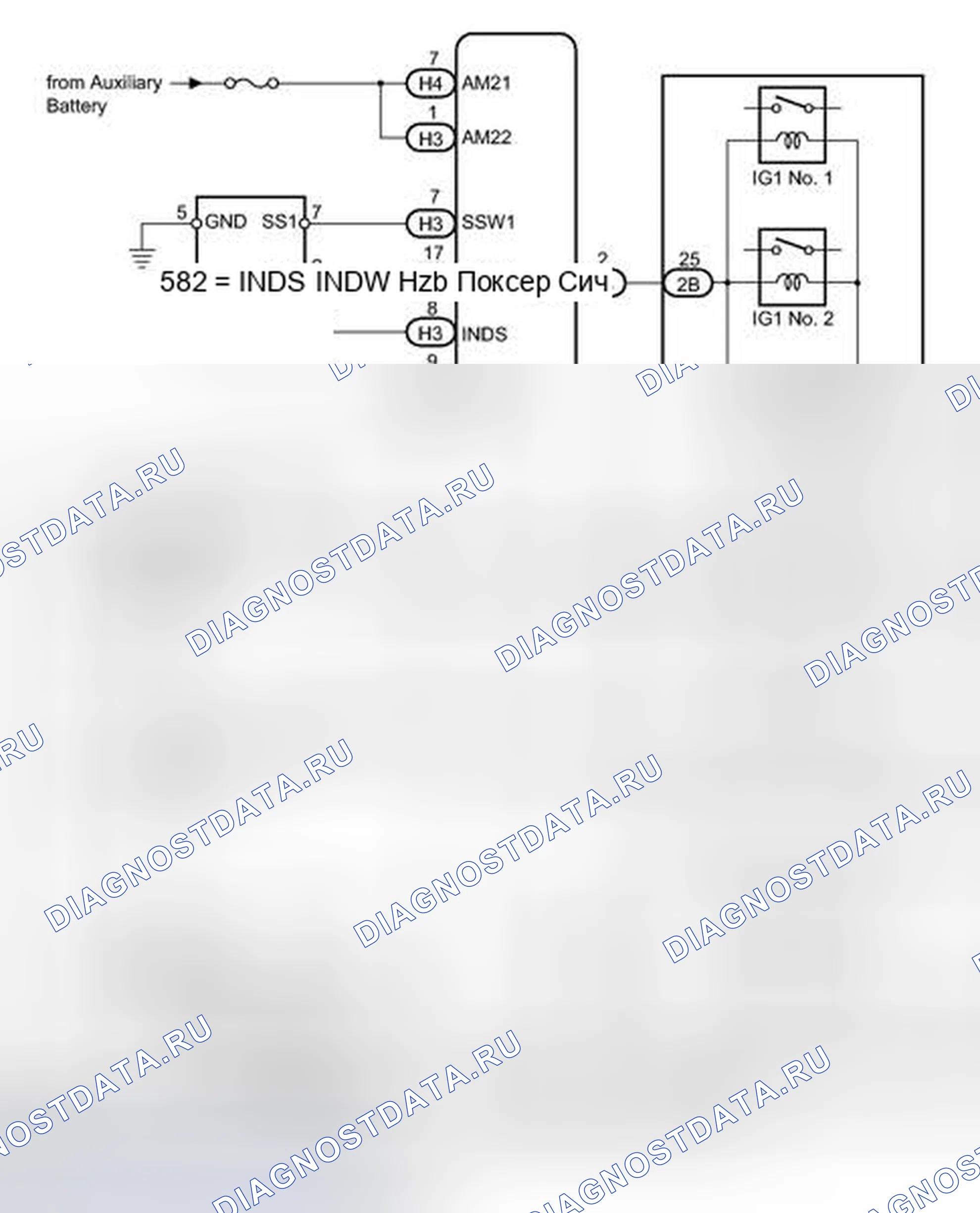 Рис. 7: СХЕМА СИСТЕМЫ [08 / 2012 -]. Lexus CT I