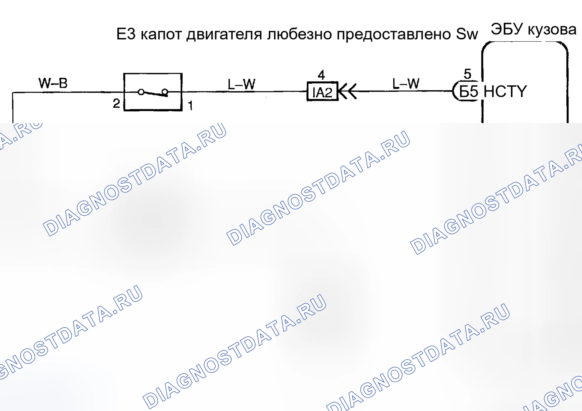 Рис. 19: электросхема. Toyota Sequoia I