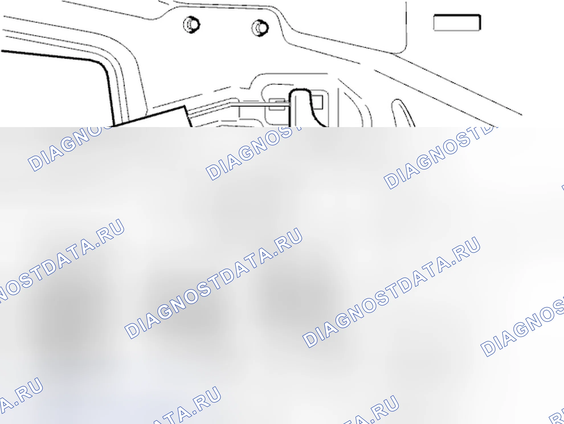 Рис. 66: Снятие стекла с передней боковой двери. Volvo S40 I рестайлинг