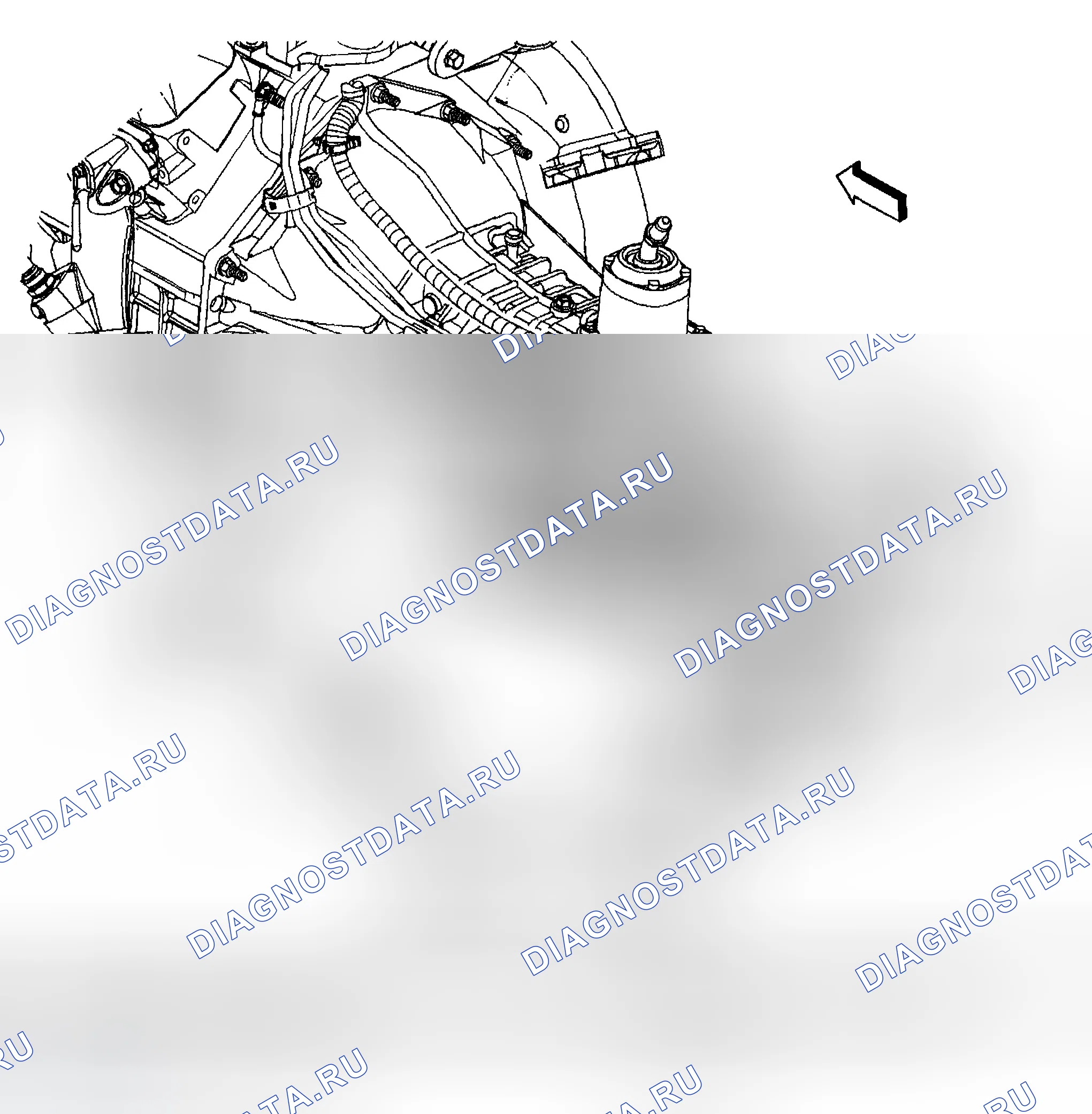 Рис. 172: Виды компонентов ручной коробки передач. GMC Sierra 1500 HD 