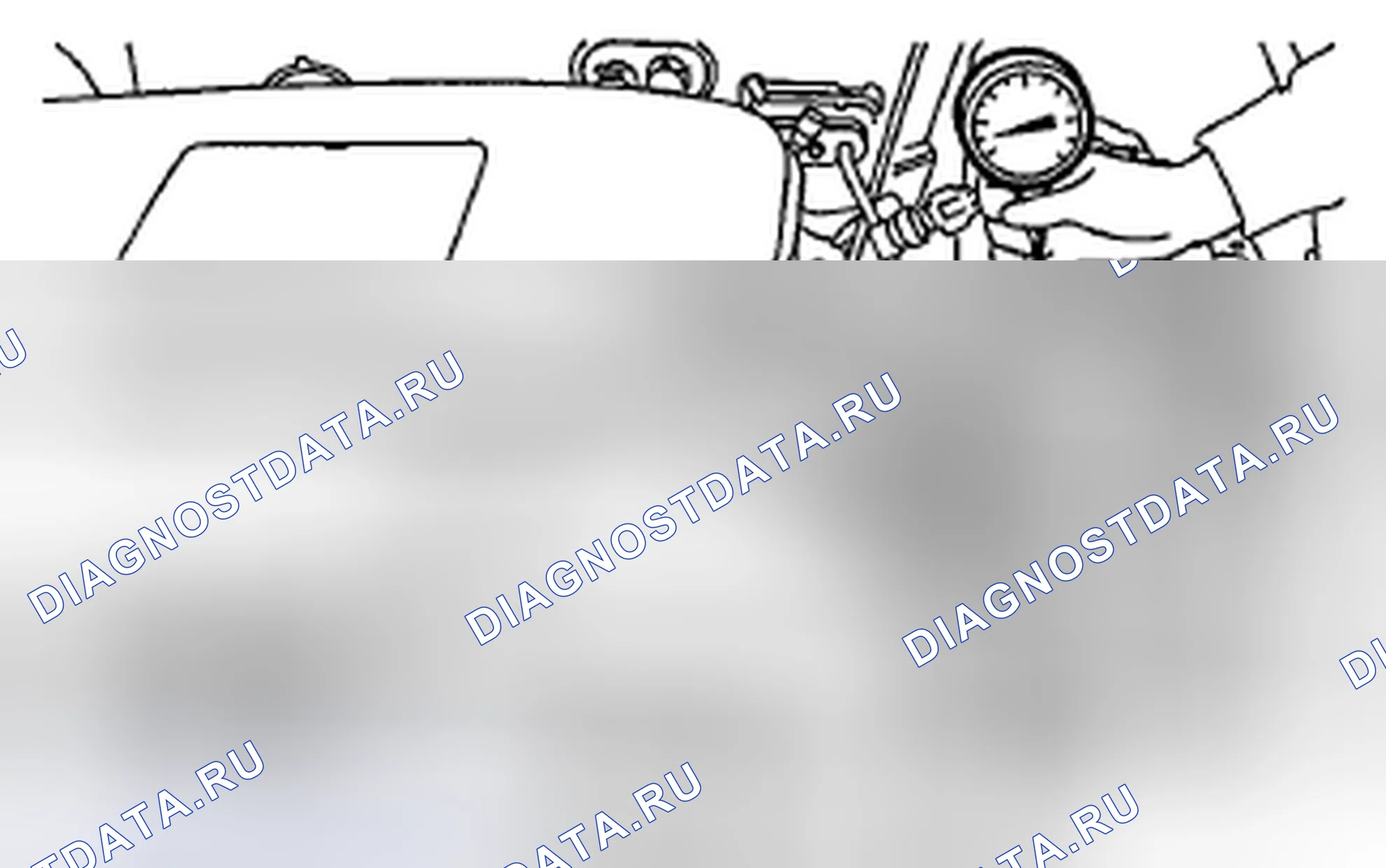 Рис. 180: ПРОВЕРКА механической части двигателя. Subaru Outback BR