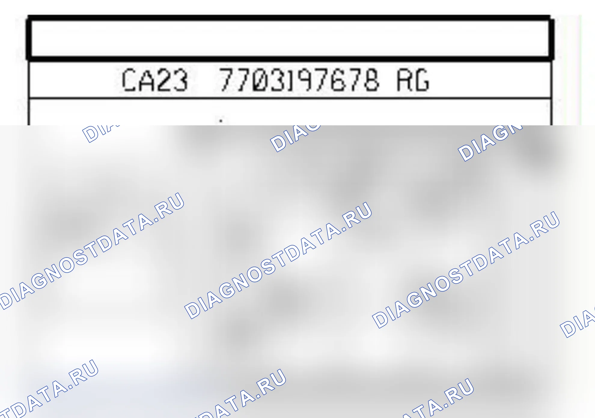 Распиновка разъёма 734 — Выкл. импульсн. стеклопод. водит. двери. Renault Master II